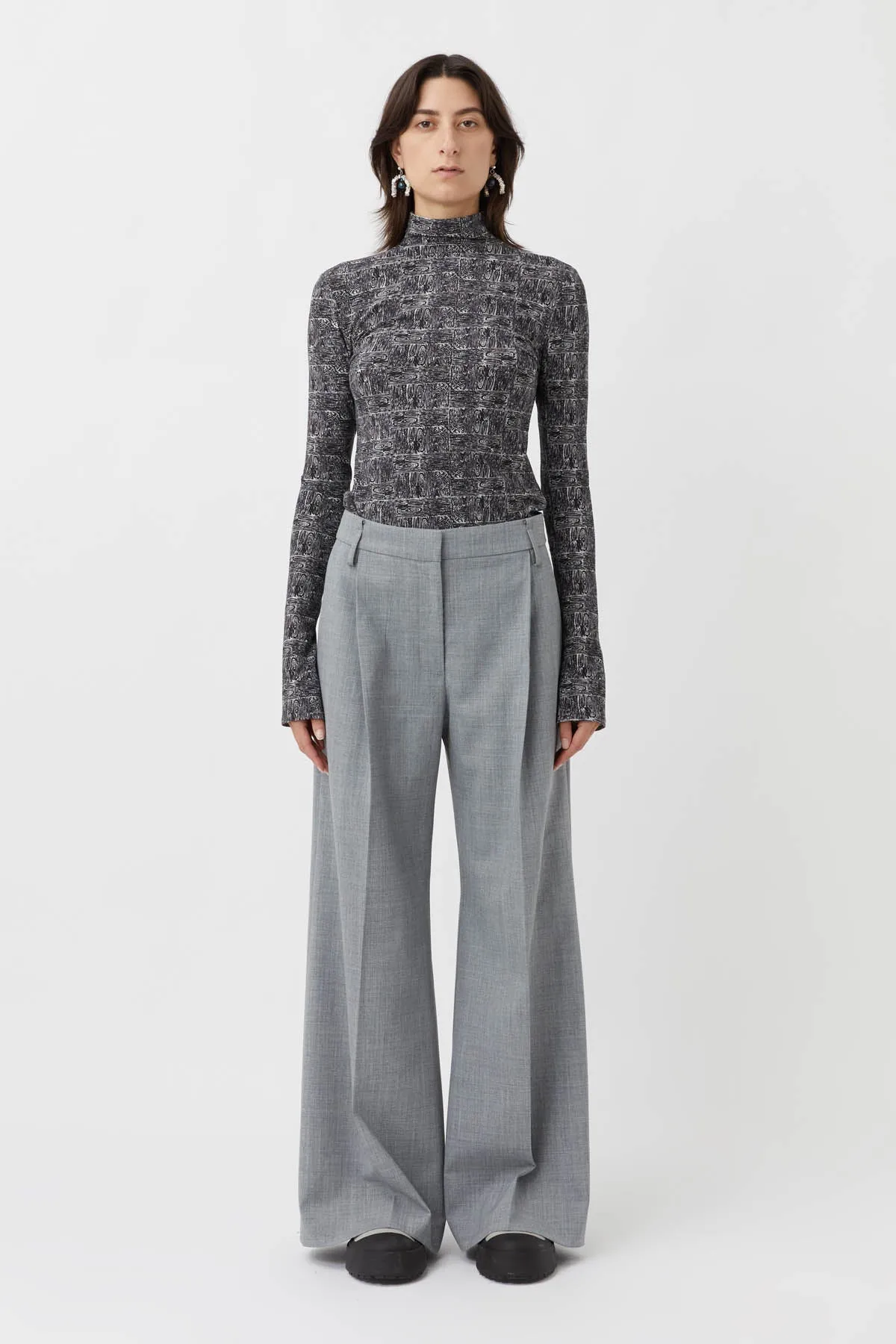 Lazlo Pant Grey Marle