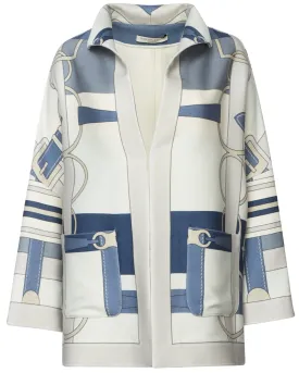 Light Blue Saddle Siena Jacket