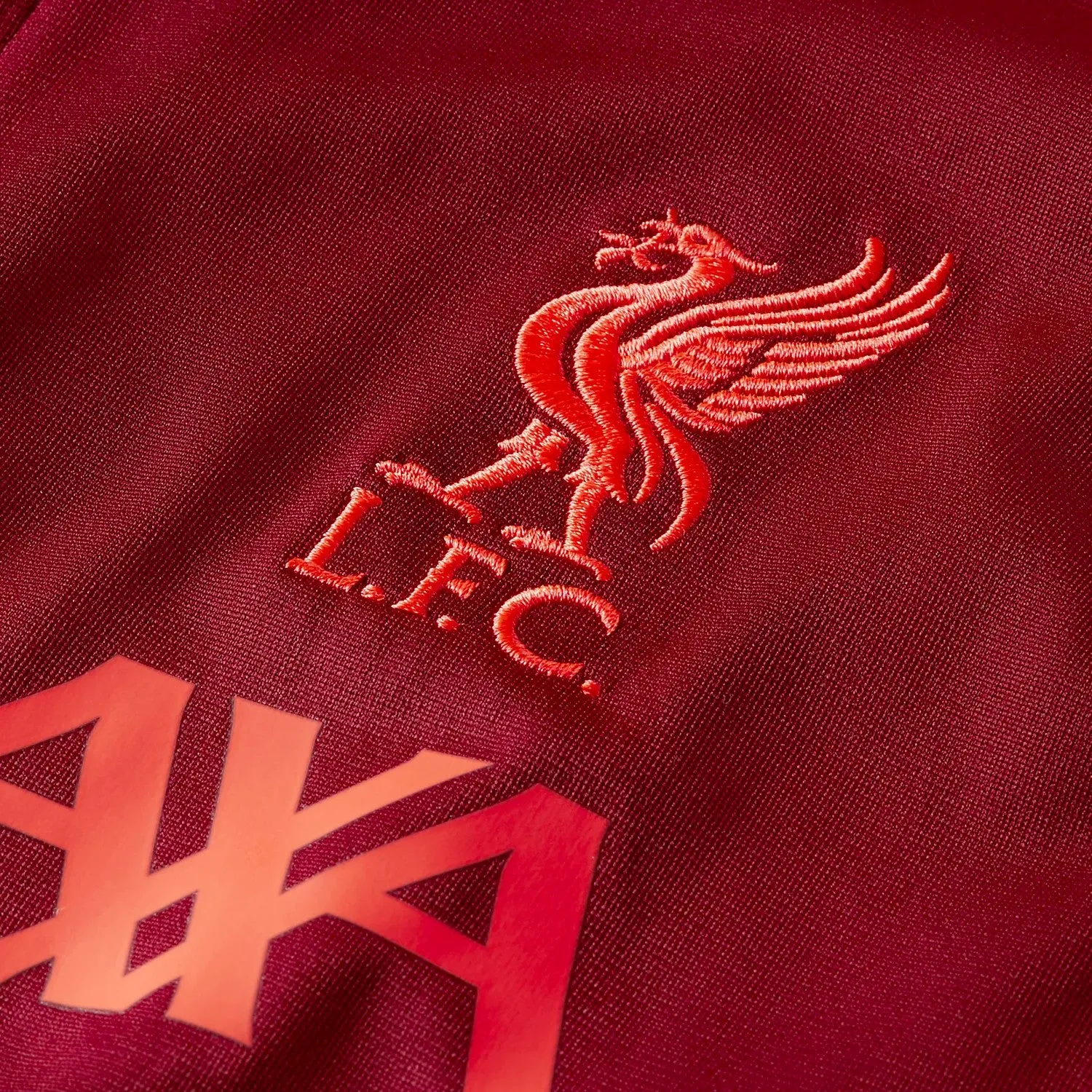 Liverpool FC red training presentation soccer tracksuit 2021/22 - Nike
