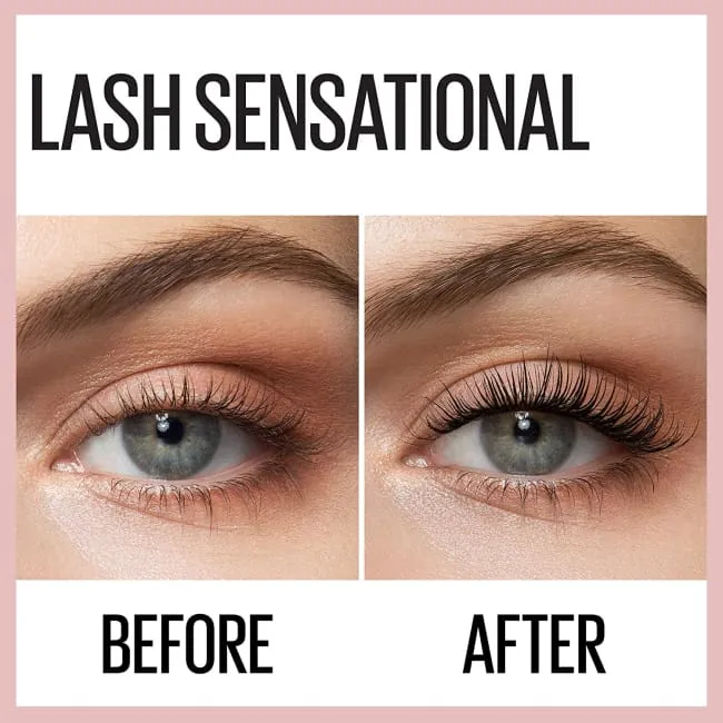 Maybelline Lash Sensational Washable Mascara - Midnight Black