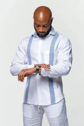 Miami Linen Men's Shirt - Long Sleeve
