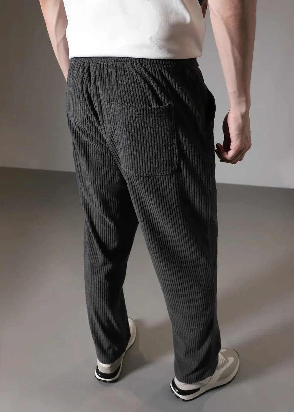 Modestique london|Ribbed Tube Leg Trousers