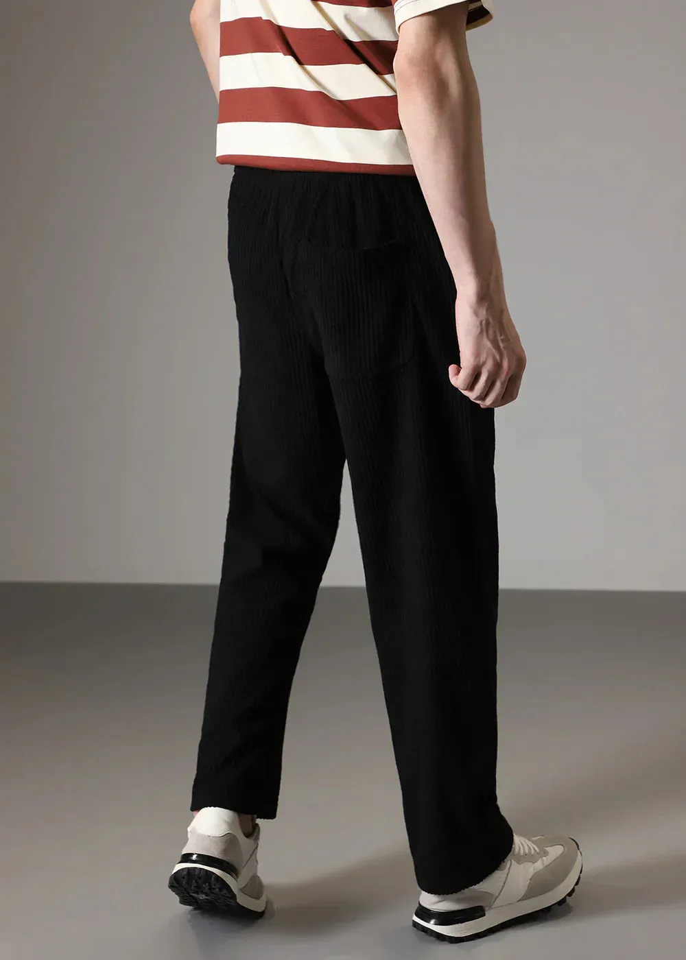 Modestique london|Ribbed Tube Leg Trousers