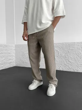 Modestique london|Ribbed Tube Leg Trousers