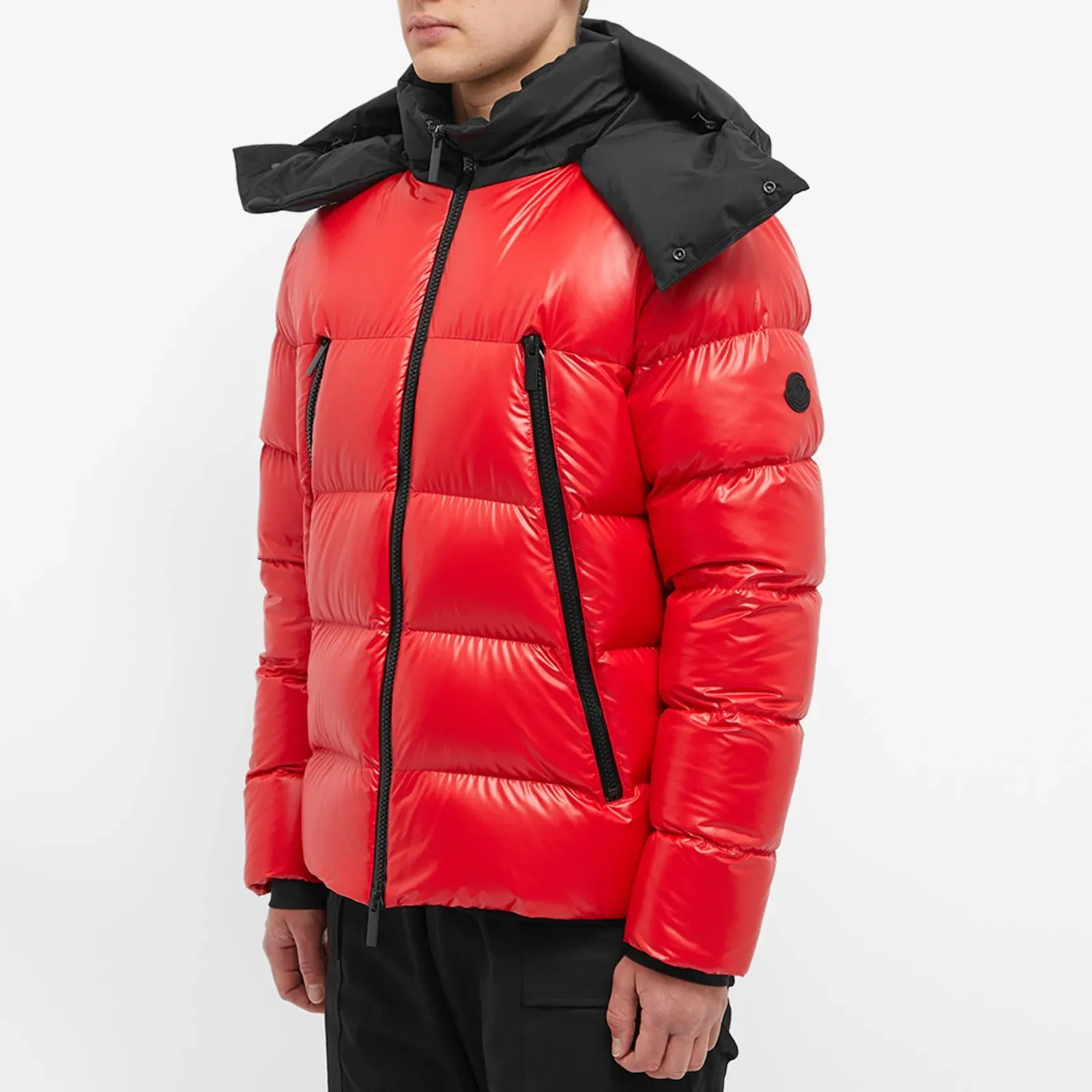 Moncler Red Zubair Down Jacket