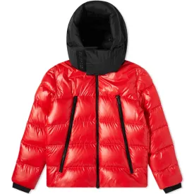 Moncler Red Zubair Down Jacket