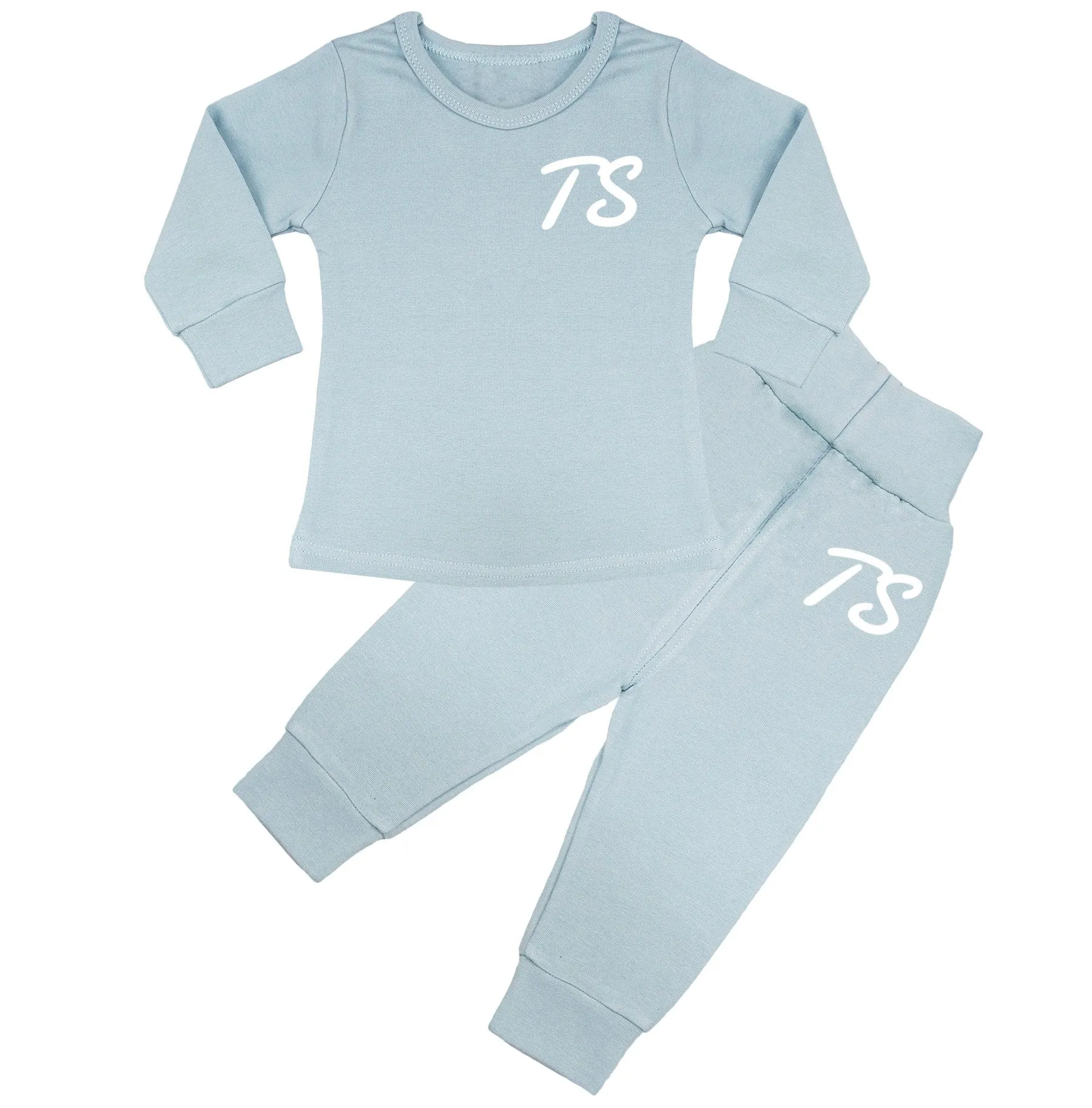 Montana Personalised Initials Lounge Suit / Tracksuit - 6 Colours - 0M-7yrs