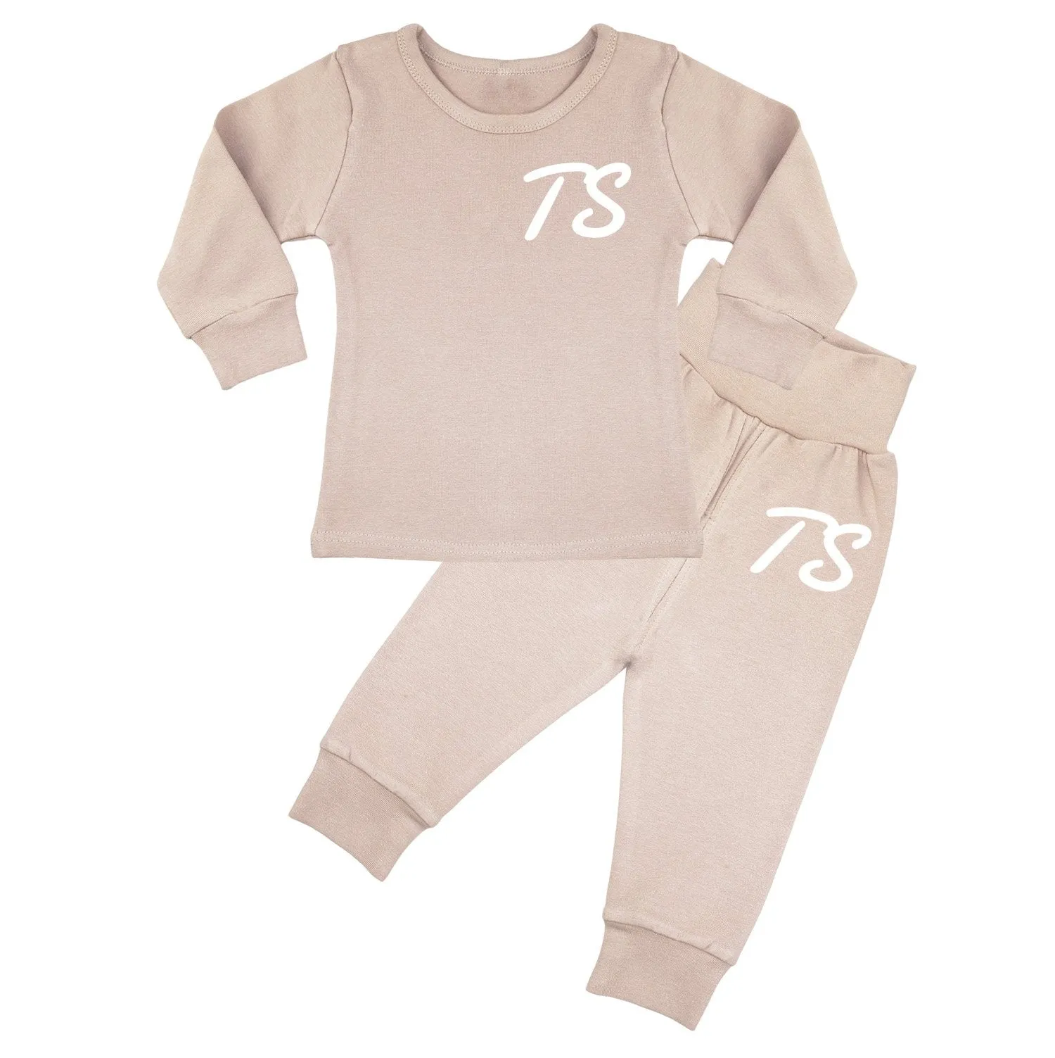Montana Personalised Initials Lounge Suit / Tracksuit - 6 Colours - 0M-7yrs