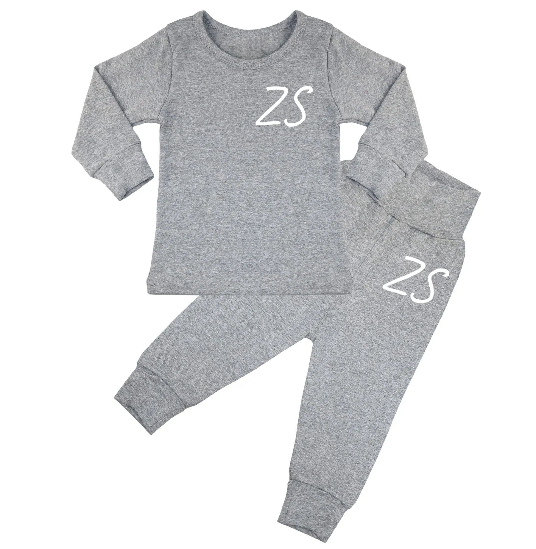 New York Personalised Initials Lounge Suit / Tracksuit - 6 Colours - 0M-7yrs