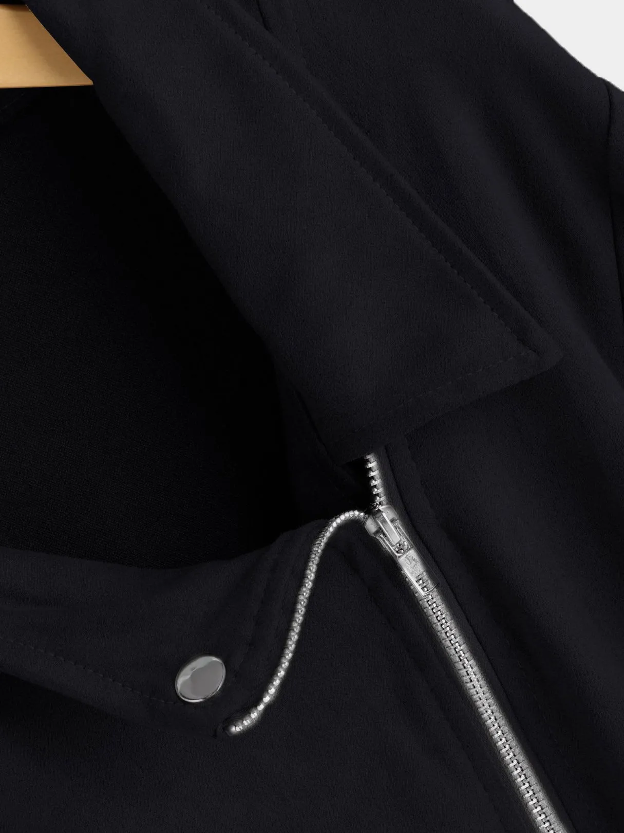 OEM ODM Classic Collar Plain Long Sleeve Plus Size Coats & Jackets