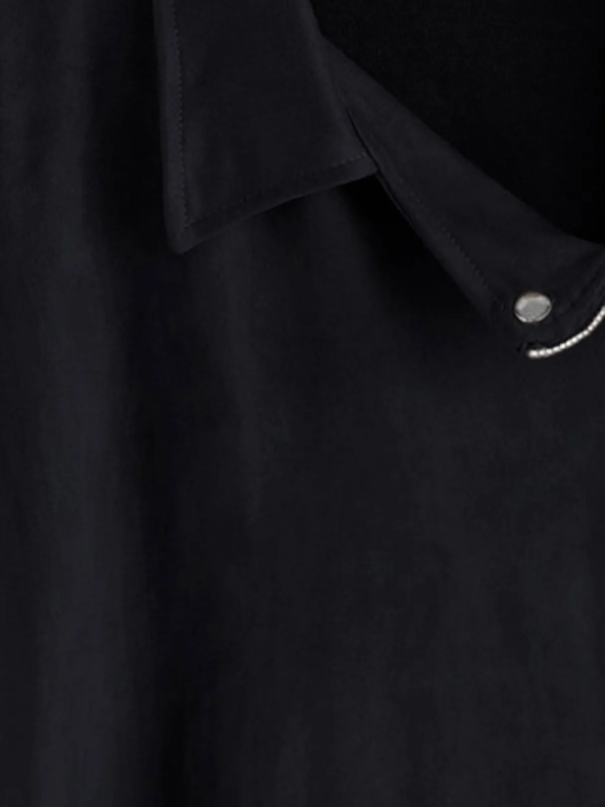 OEM ODM Classic Collar Plain Long Sleeve Plus Size Coats & Jackets