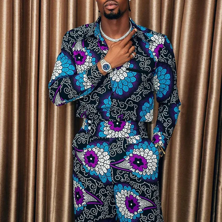 Palace Multicolor Flowers Shirts & Pants Set