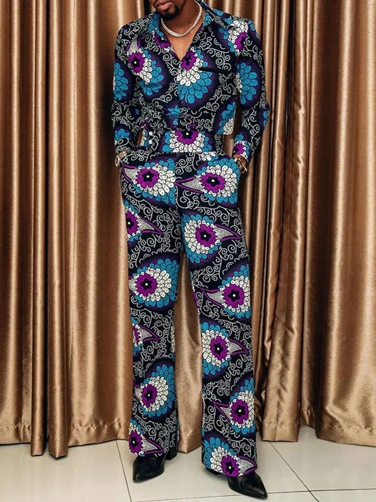 Palace Multicolor Flowers Shirts & Pants Set