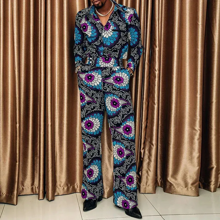 Palace Multicolor Flowers Shirts & Pants Set
