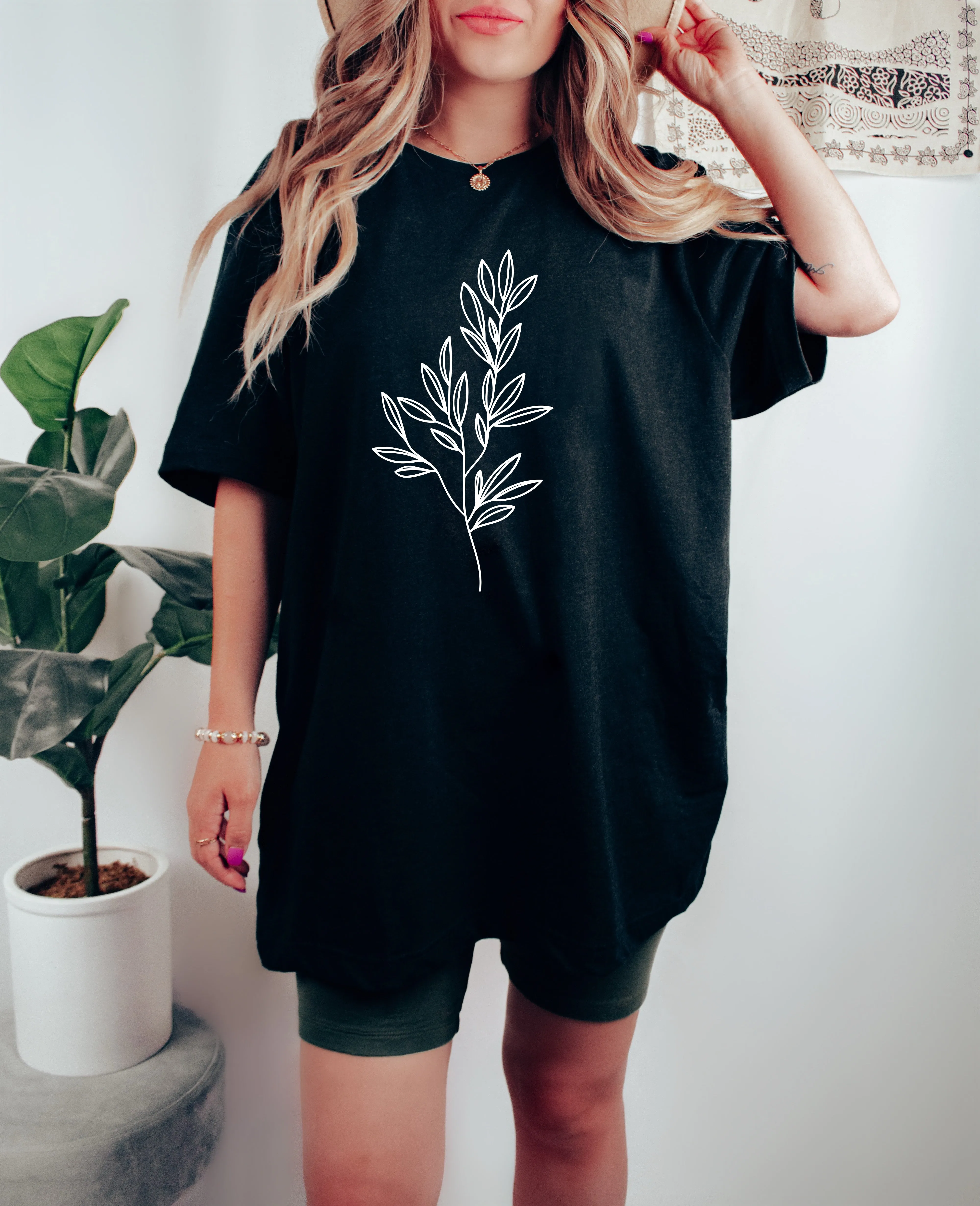 Plant Tree Branch Botanical Comfort Colors T Shirt