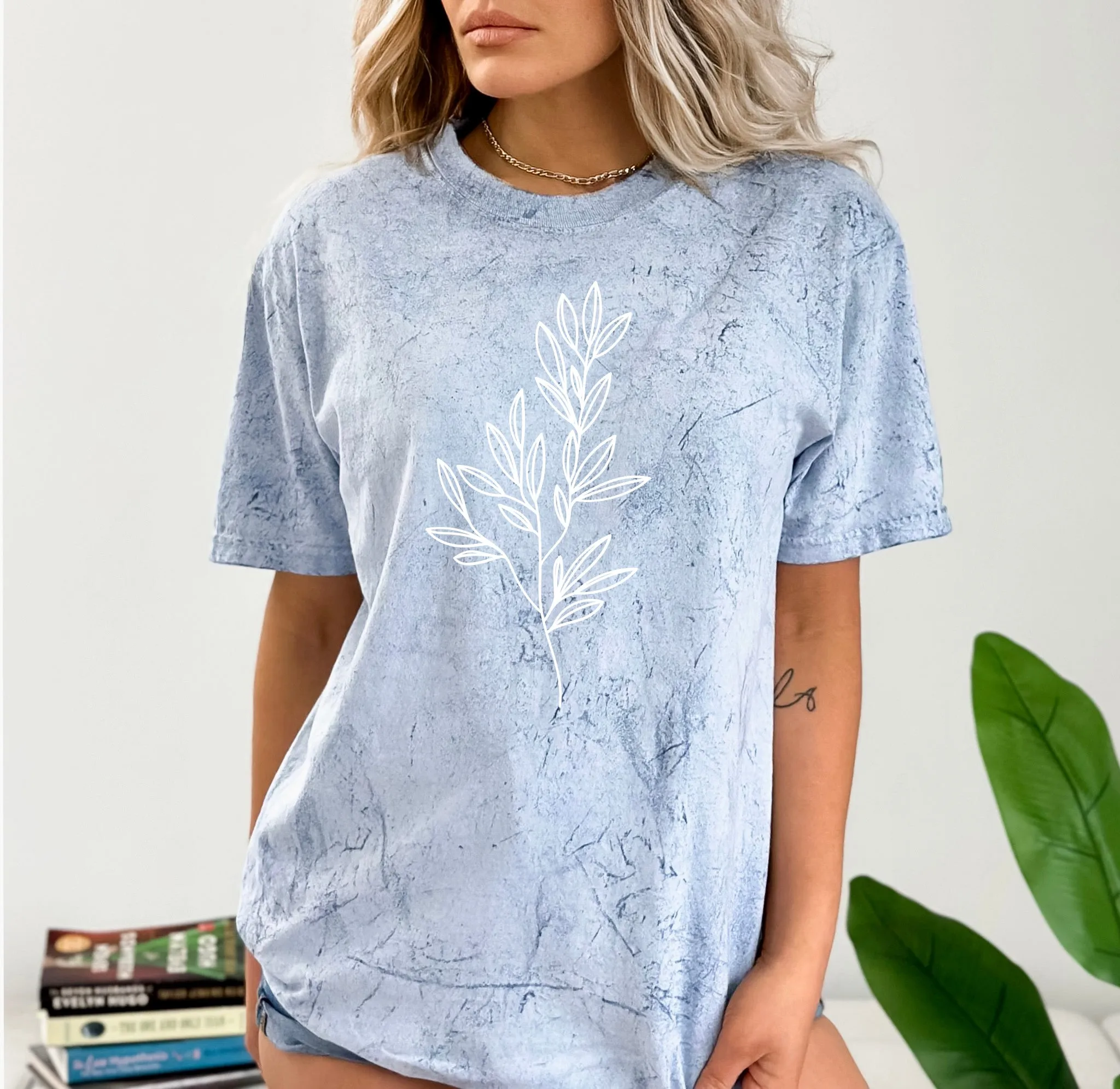 Plant Tree Branch Botanical Comfort Colors T Shirt
