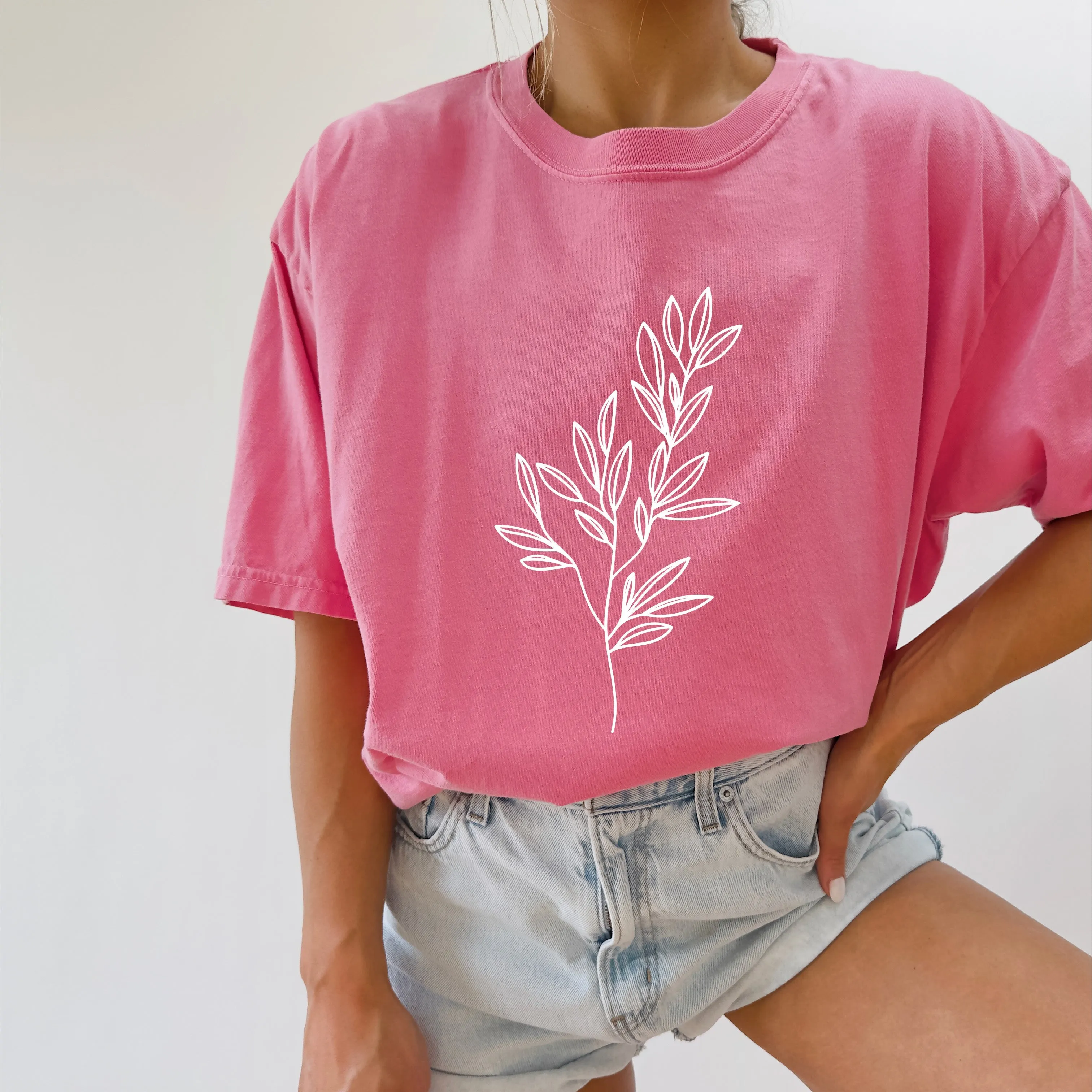 Plant Tree Branch Botanical Comfort Colors T Shirt