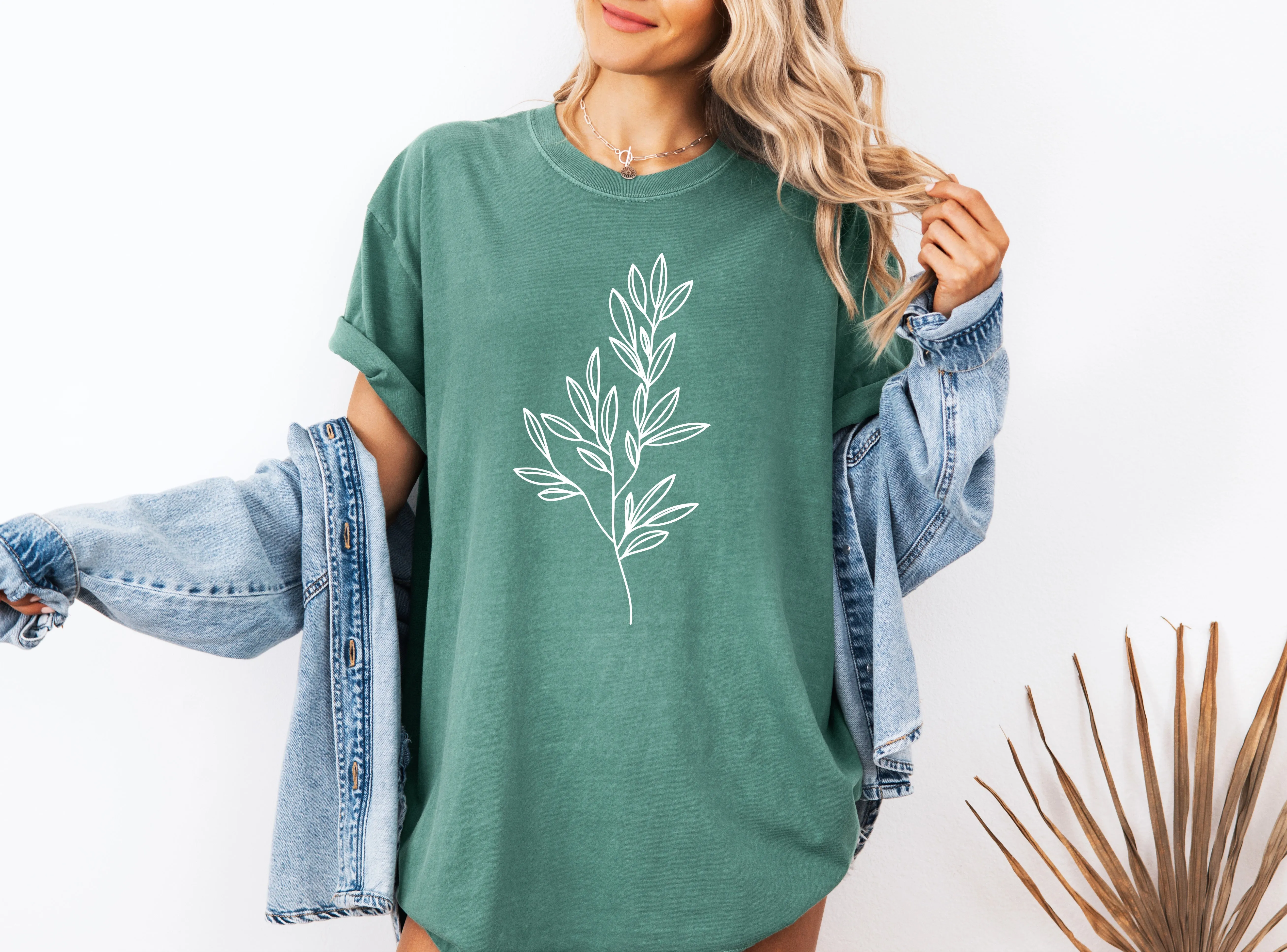 Plant Tree Branch Botanical Comfort Colors T Shirt