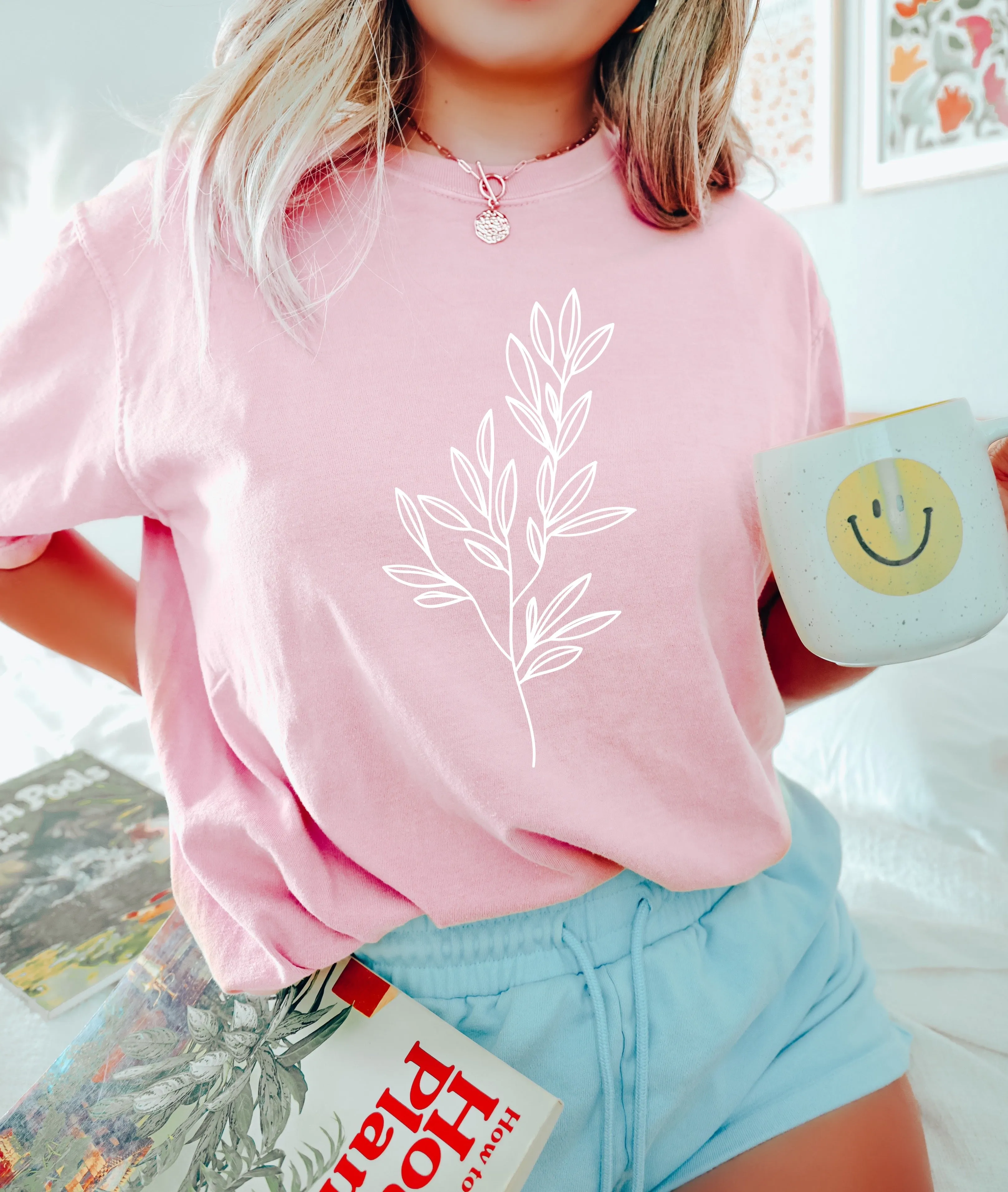 Plant Tree Branch Botanical Comfort Colors T Shirt