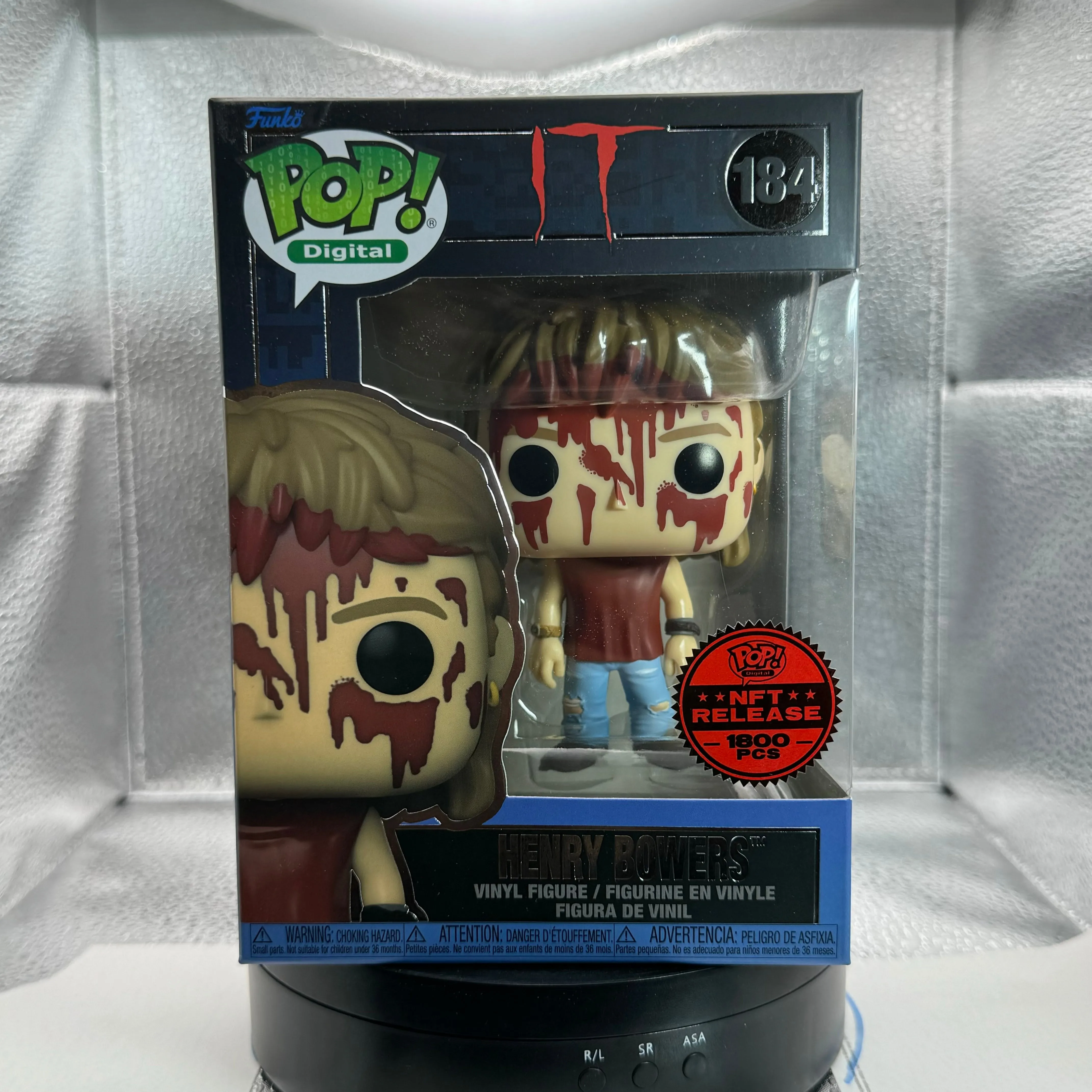 POP NFT: IT - Henry Bowers (Bloody) LE 1800 NFT Exclusive