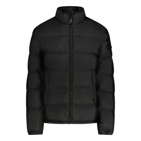 Prada Logo Down Jacket Black