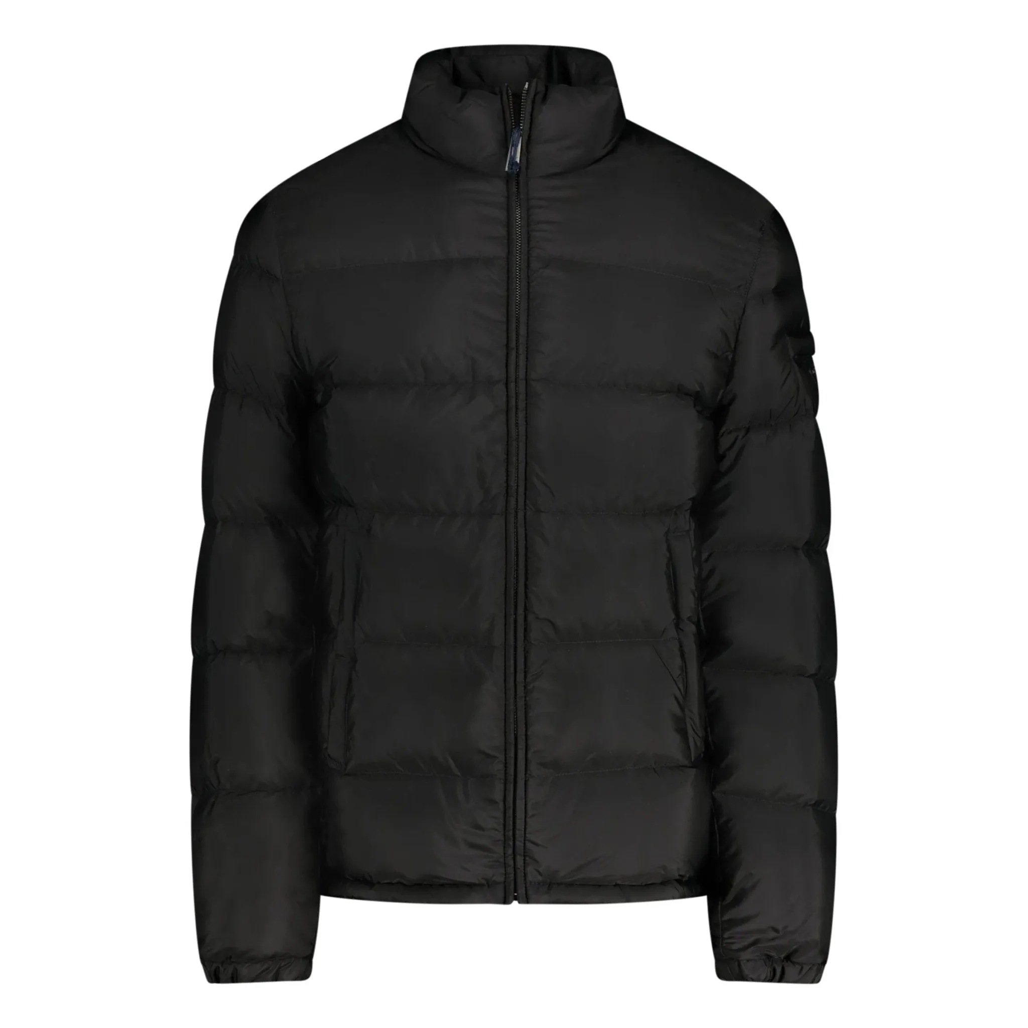 Prada Logo Down Jacket Black