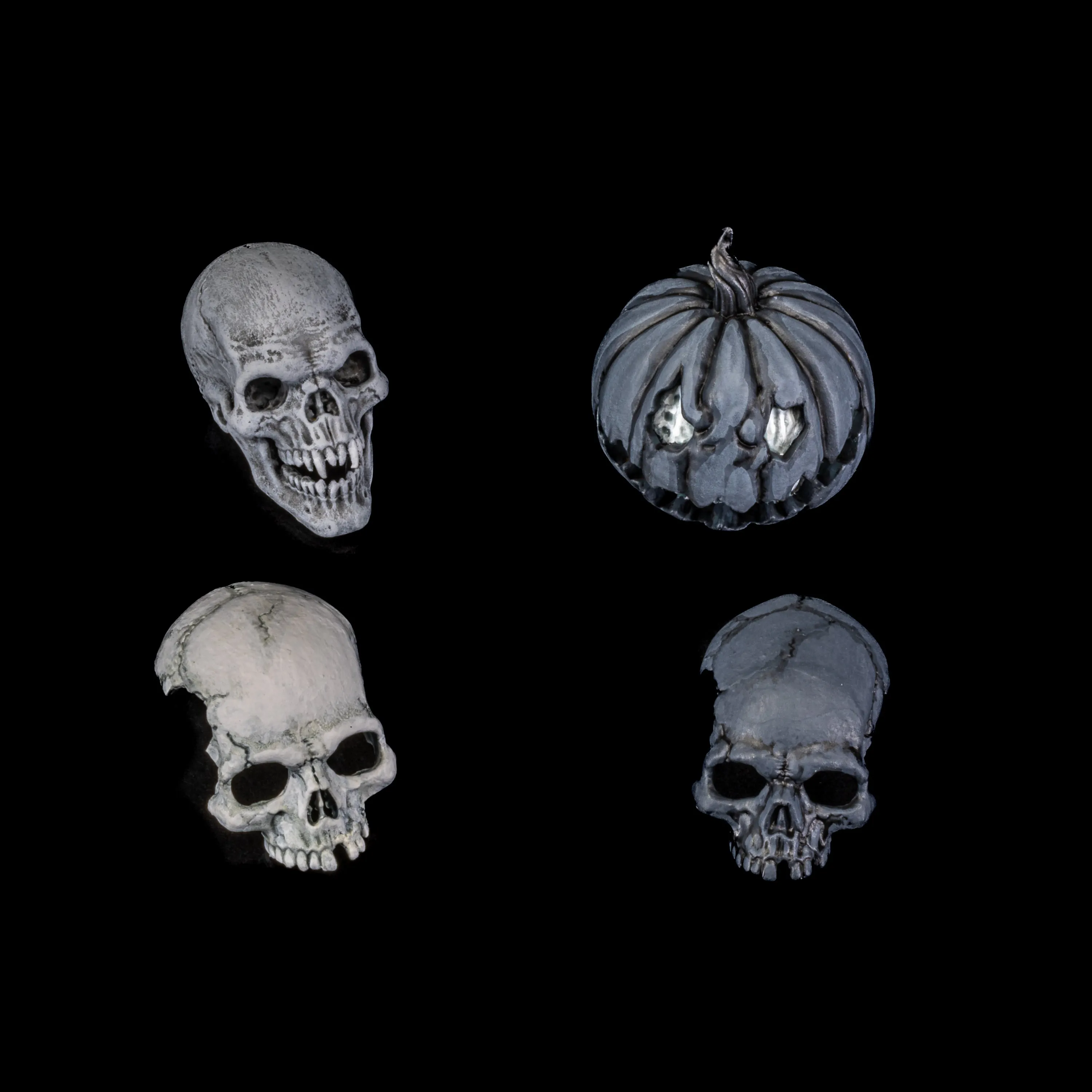 [Pre-Order] Four Horsemen Graveyard Skeletons Action Figure Four-Pack