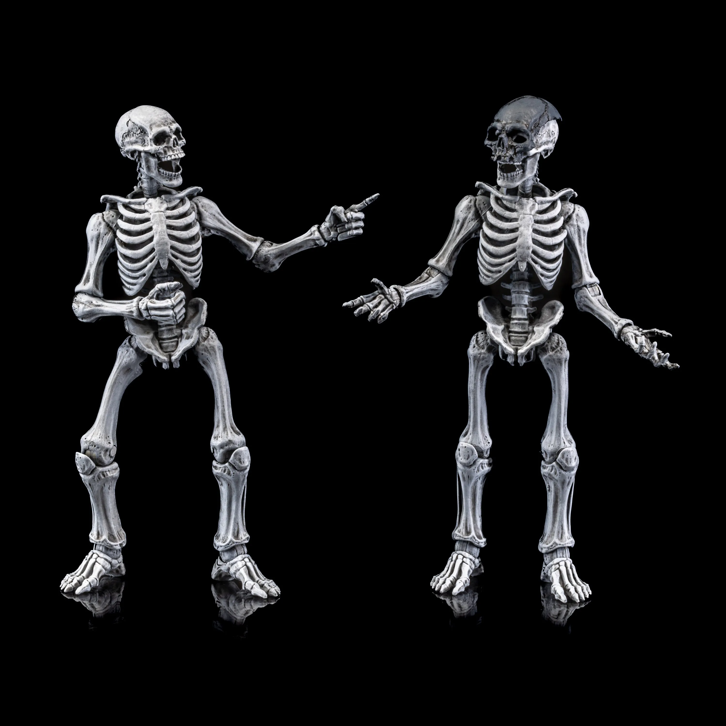 [Pre-Order] Four Horsemen Graveyard Skeletons Action Figure Four-Pack