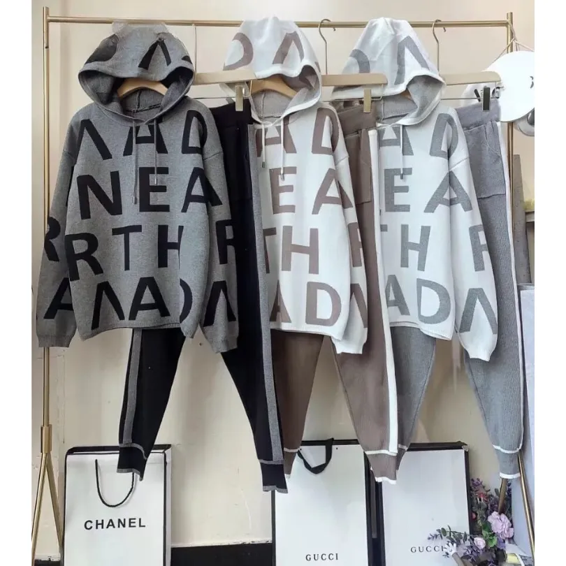 Printed Hooded Tracksuits
