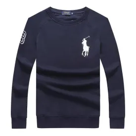 PRL Men's Lighter Weight Sweat Shirt - Navy Blue