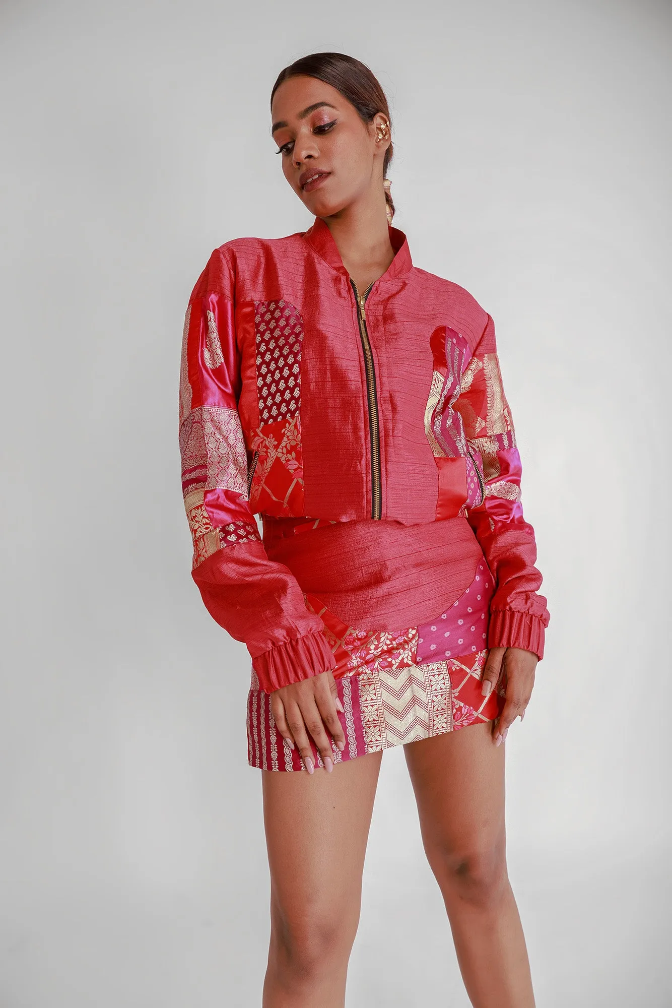 Roma Upcycled Silk Skorts