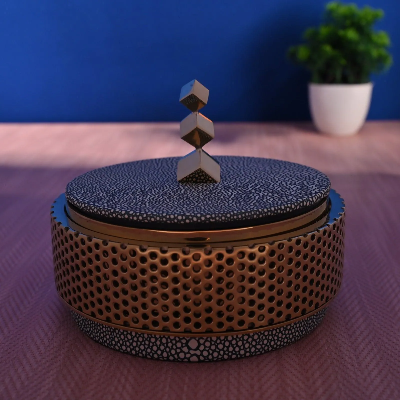 ROUND EXCLUSIVE DECORATIVE BOX