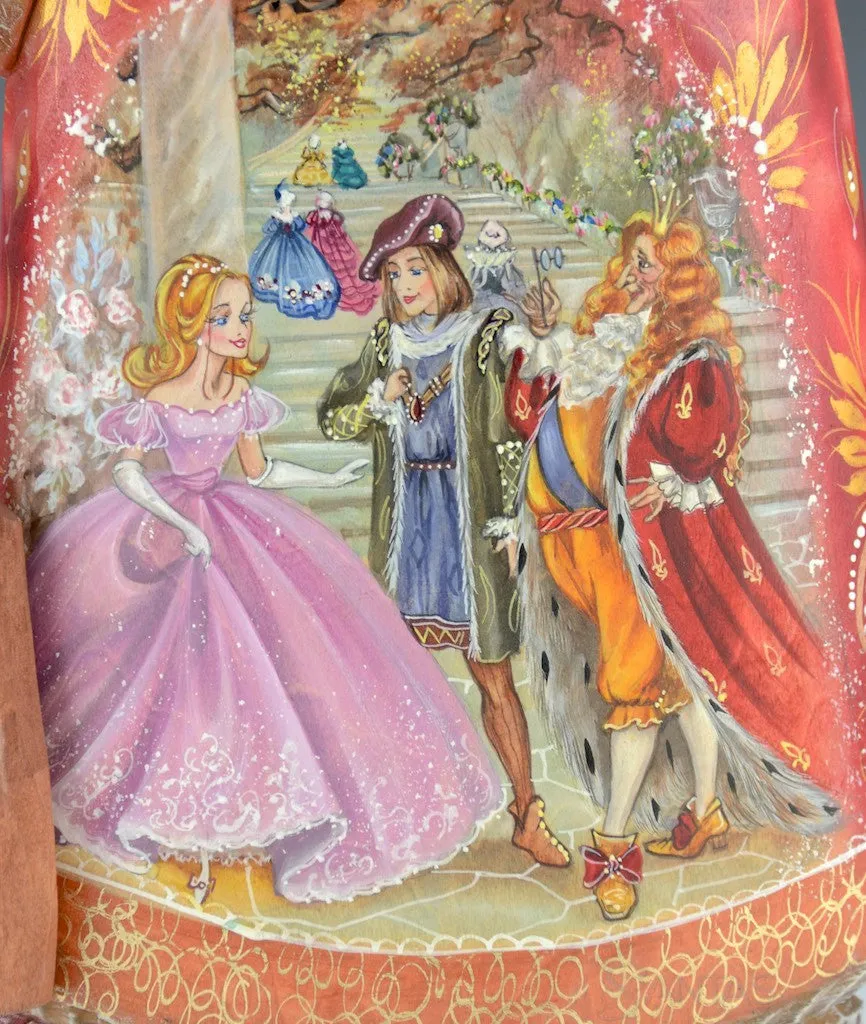 Russian Santa with Cinderella Scene