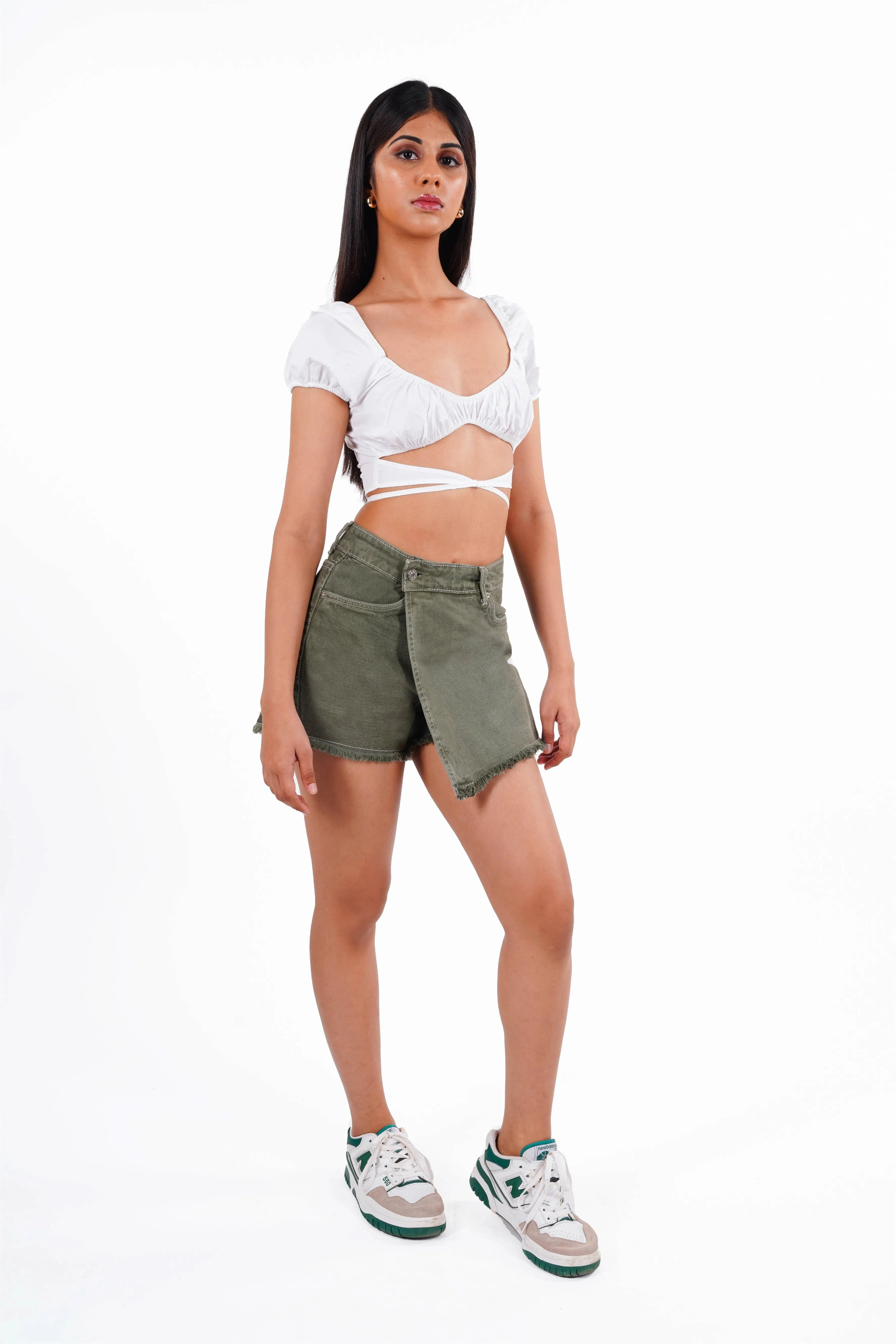 Sage Green Skorts