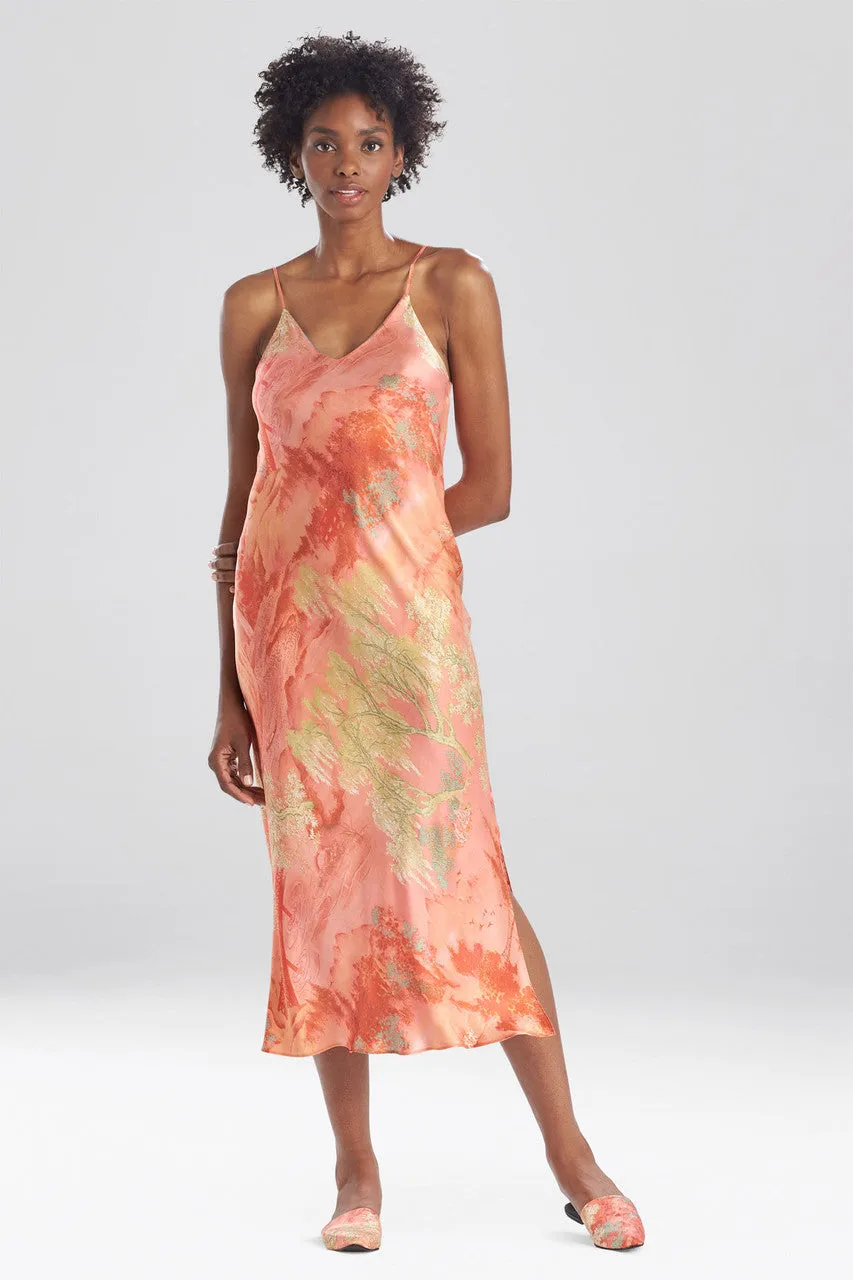 Sansui Silk Gown