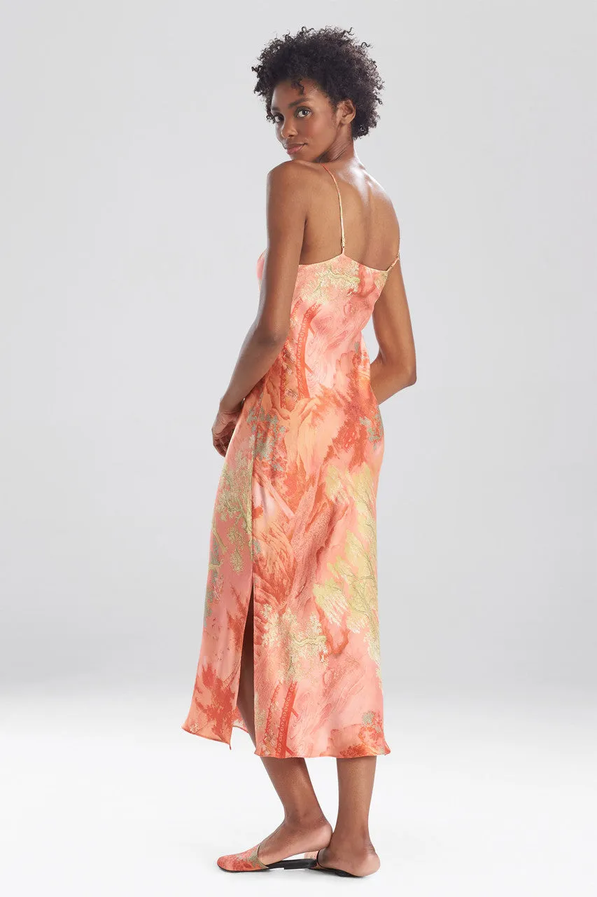 Sansui Silk Gown
