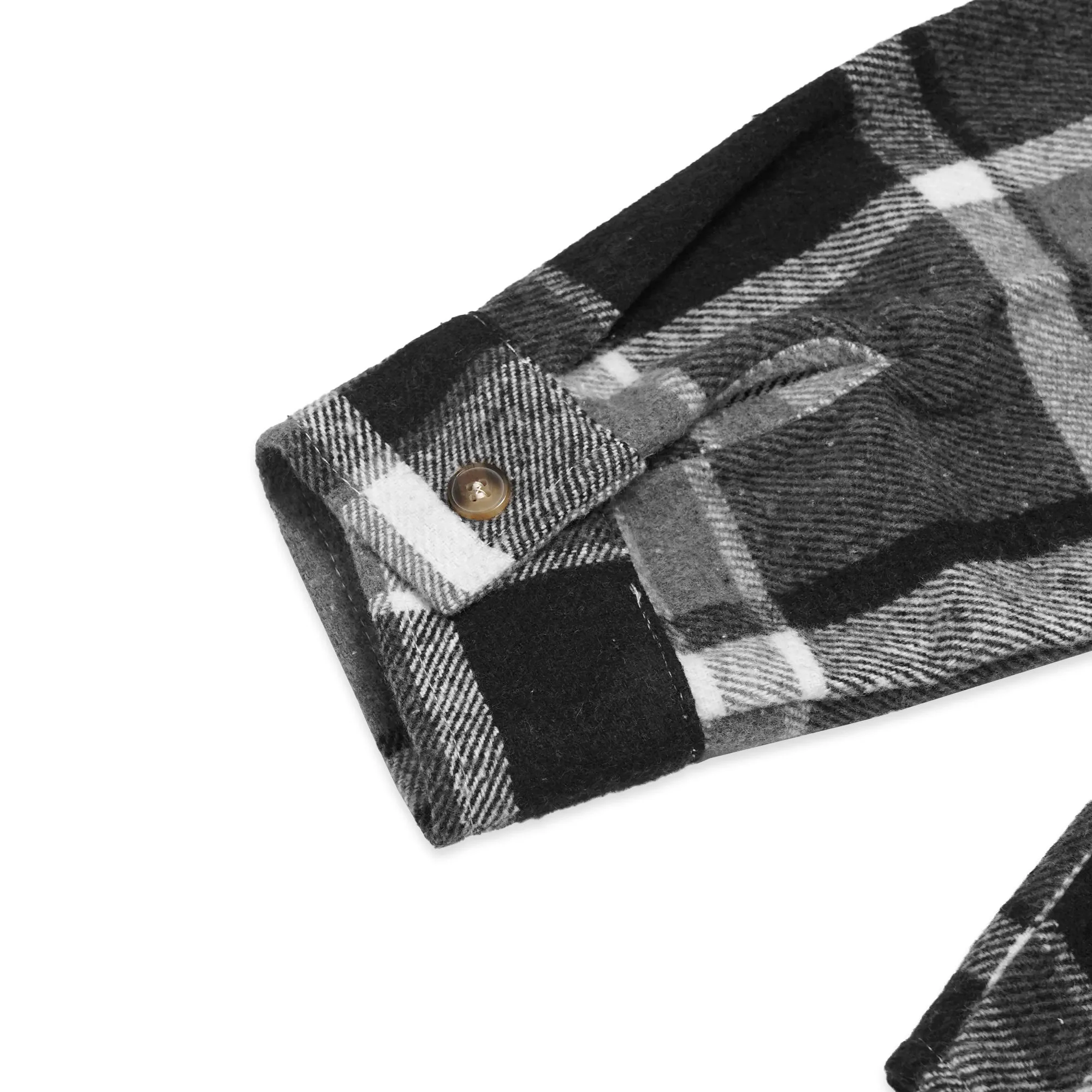SHN Casual Flannel Long Sleeve Shirt