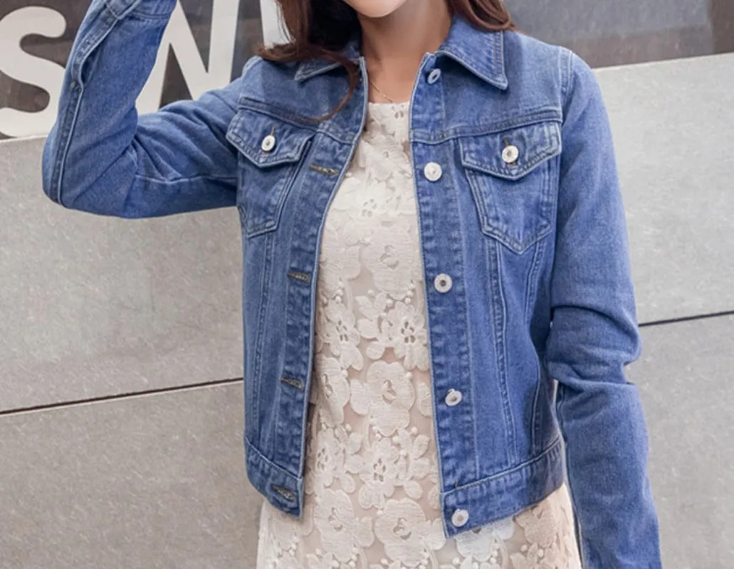 Short Jeans Denim Jacket