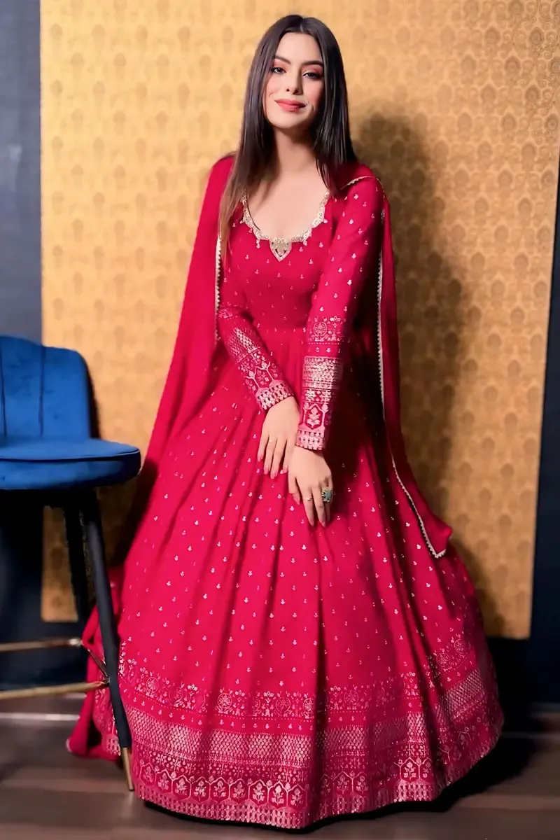 Simple Gowns for Indian Wedding Reception 2024