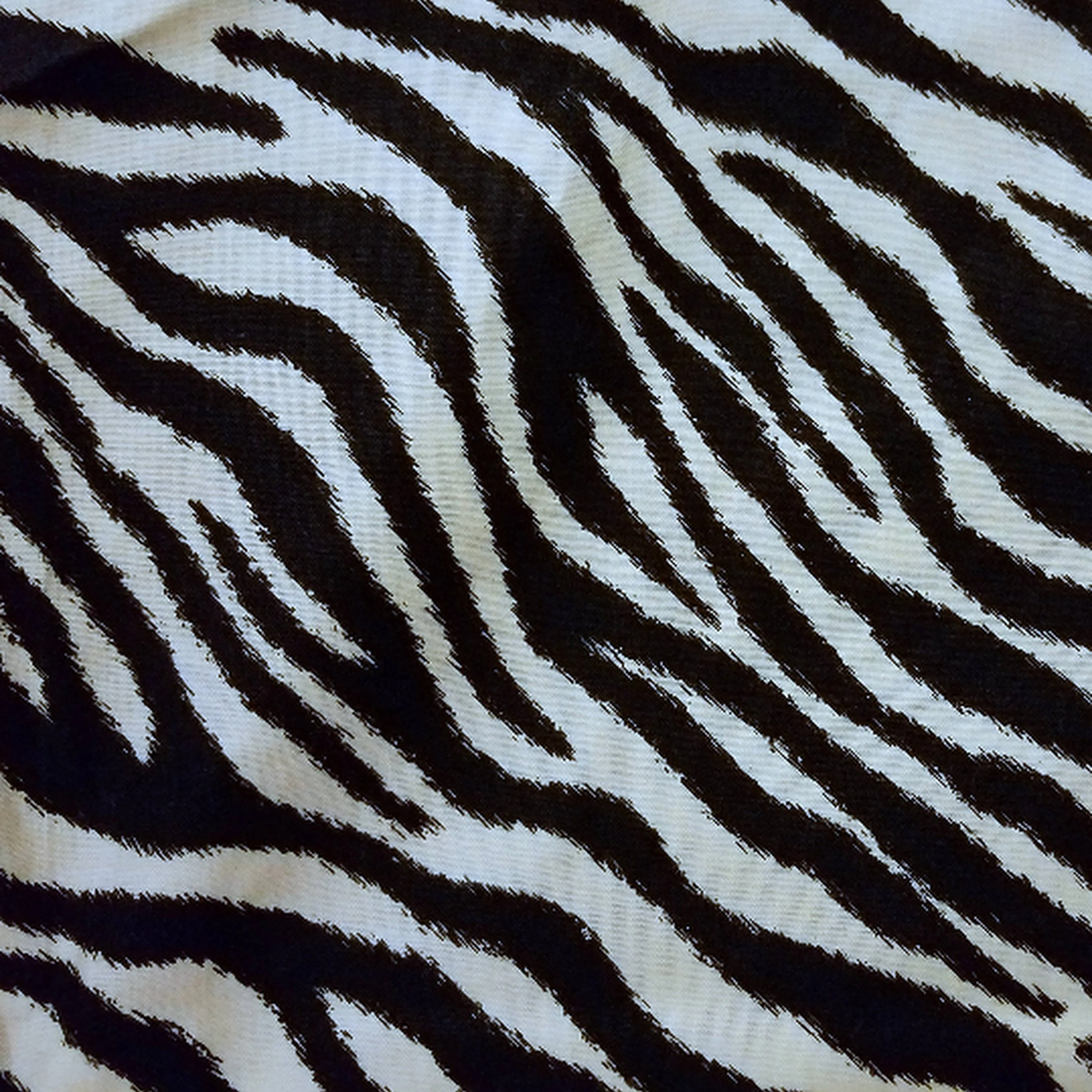 Size Small Zebra Stripe Hospital Gown, Ready to Ship.
