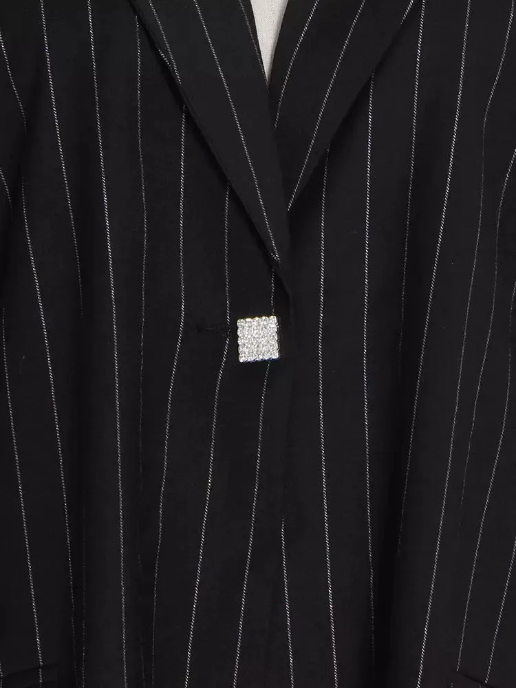 Sophisticated Cold Shoulder Blazer