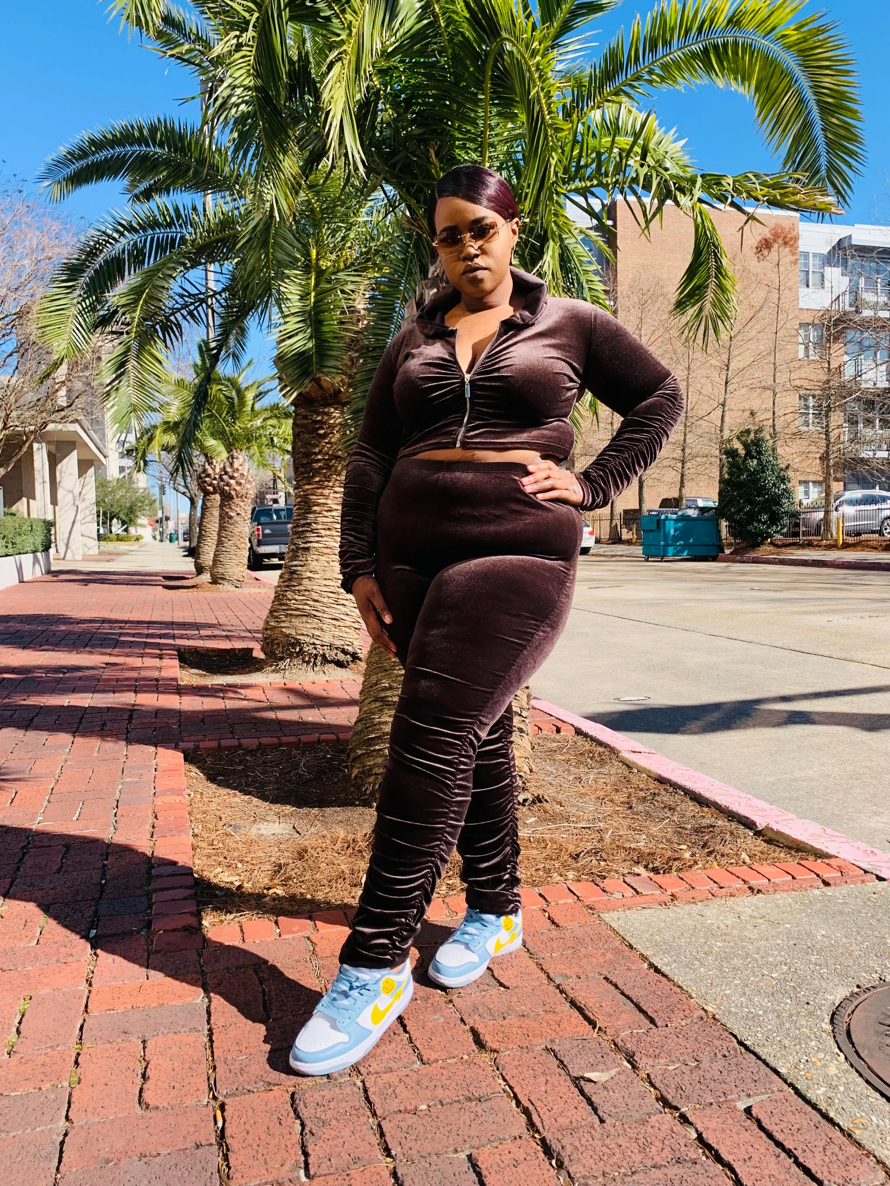 Suede Tracksuits