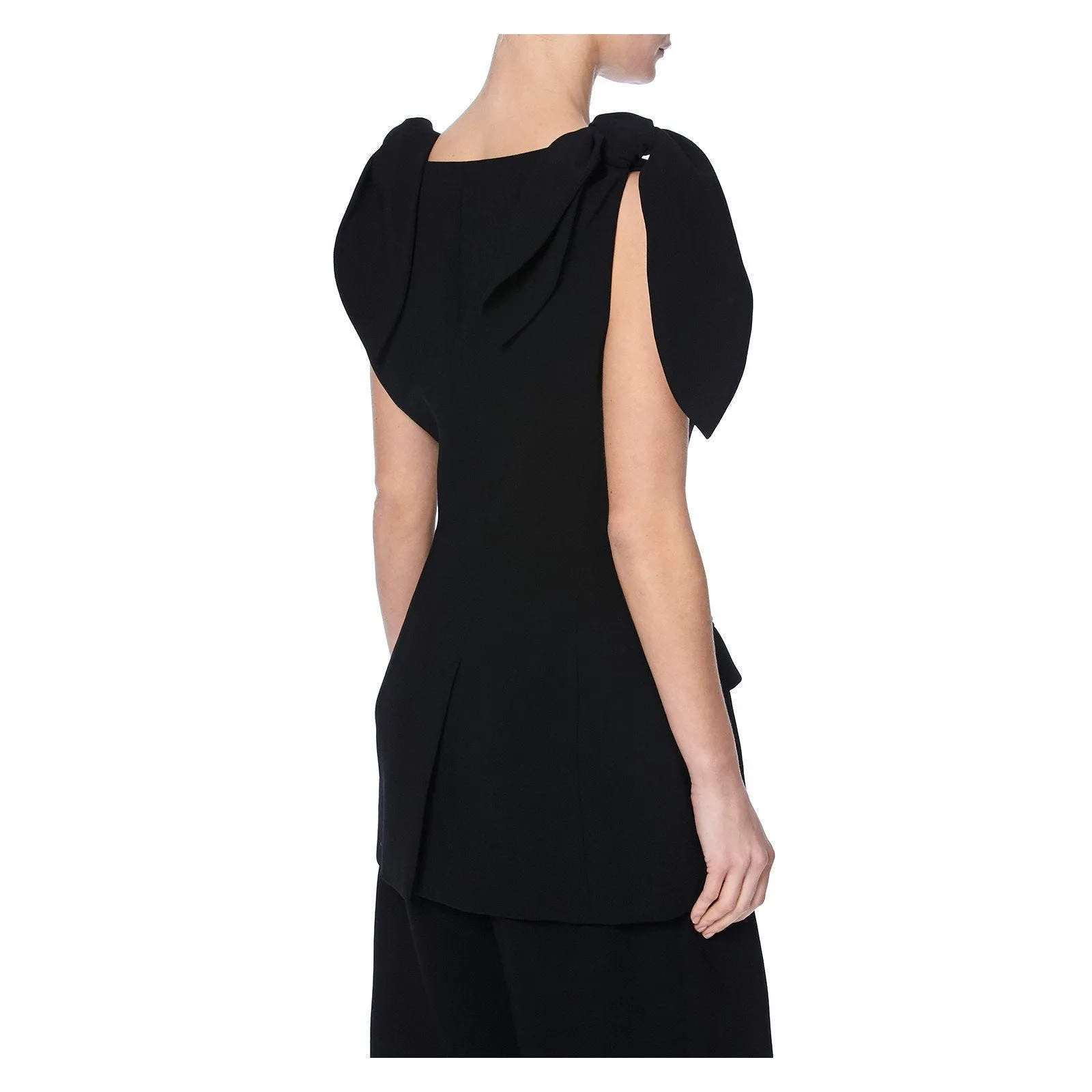 TIES CREPE VEST