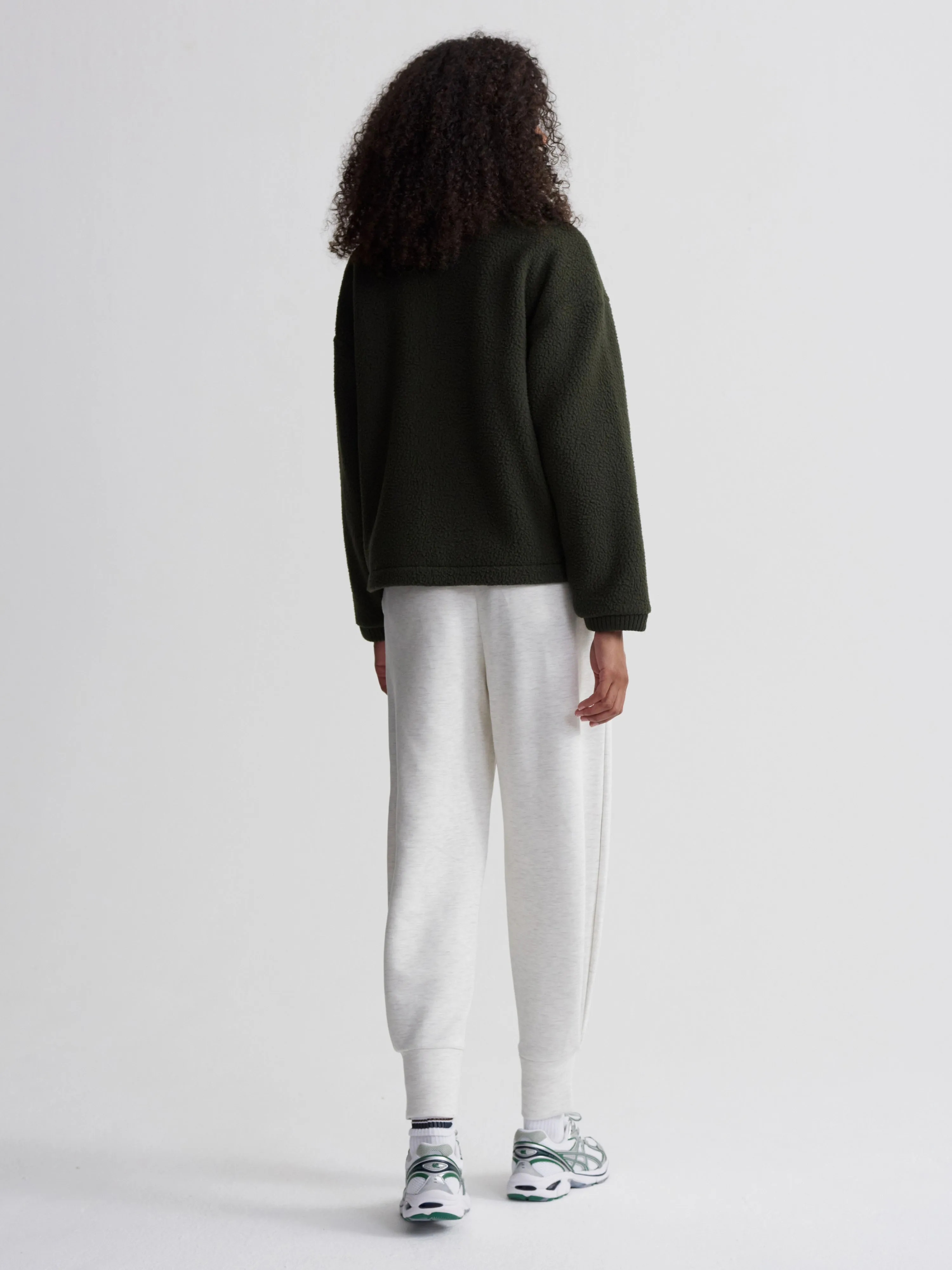 Varley Willmont Patch Pocket Fleece - Dark Resin Green