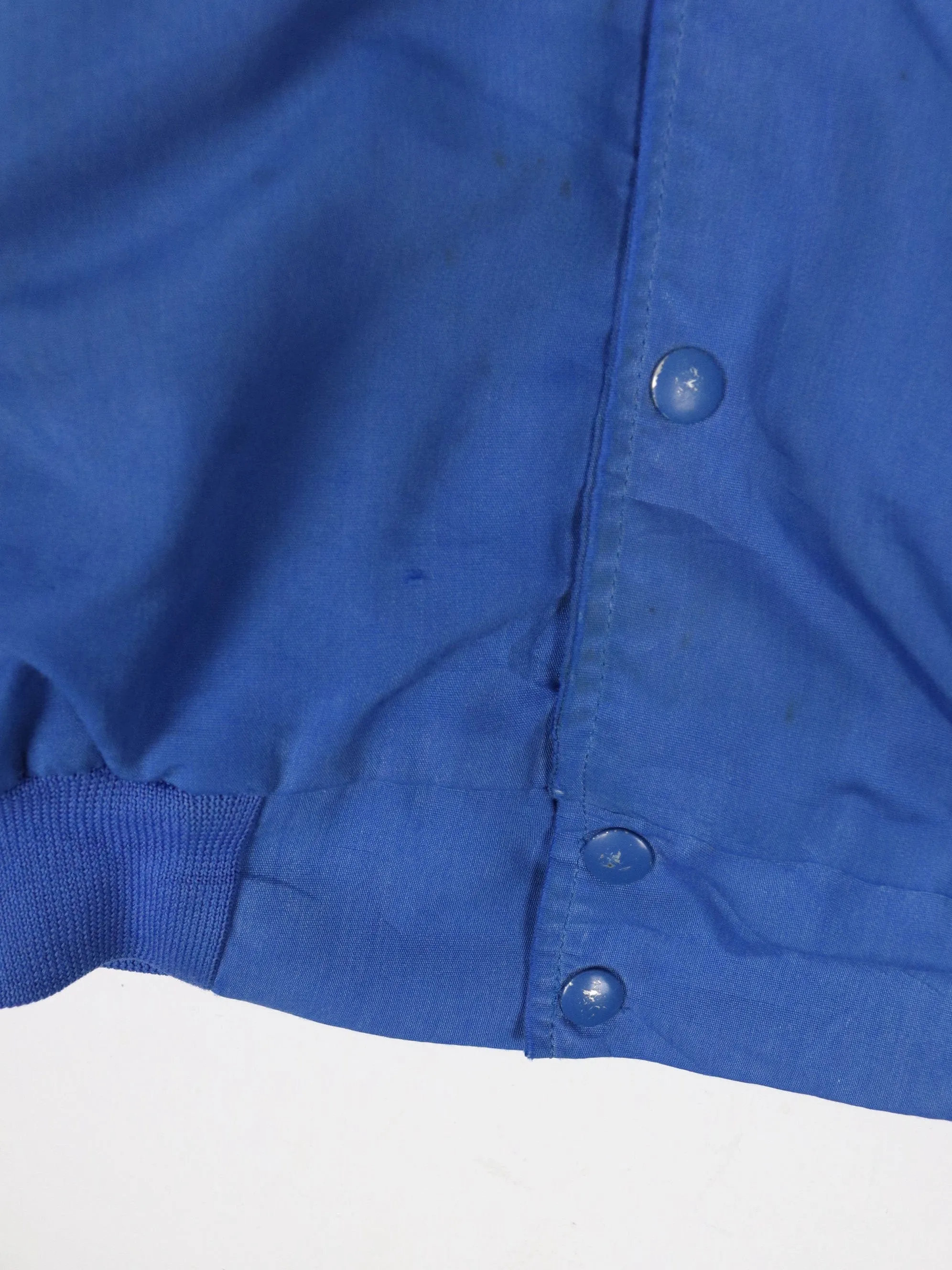 Vintage Hartwell Jacket Mens Blue Snap On Bomber 90s