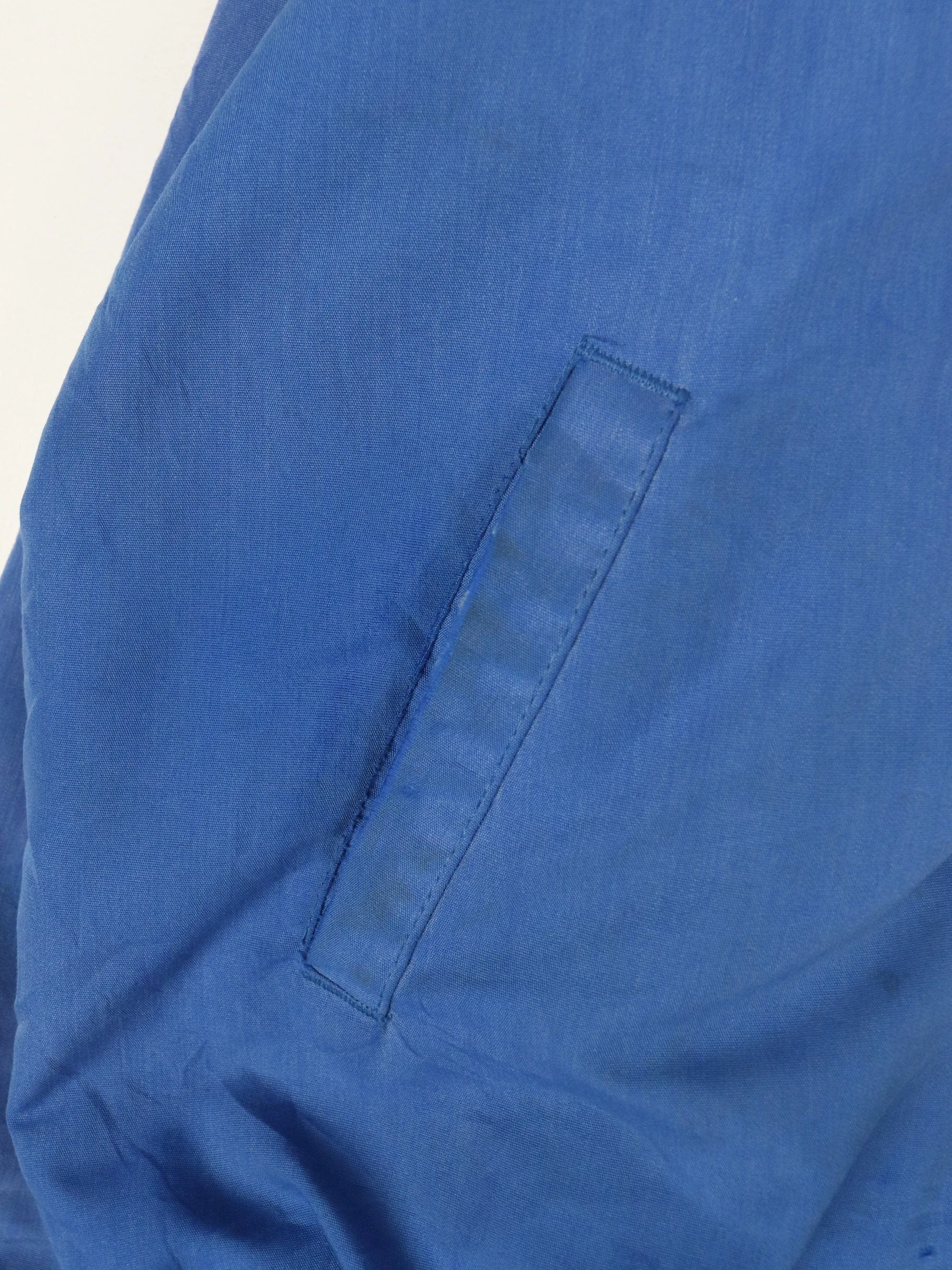 Vintage Hartwell Jacket Mens Blue Snap On Bomber 90s