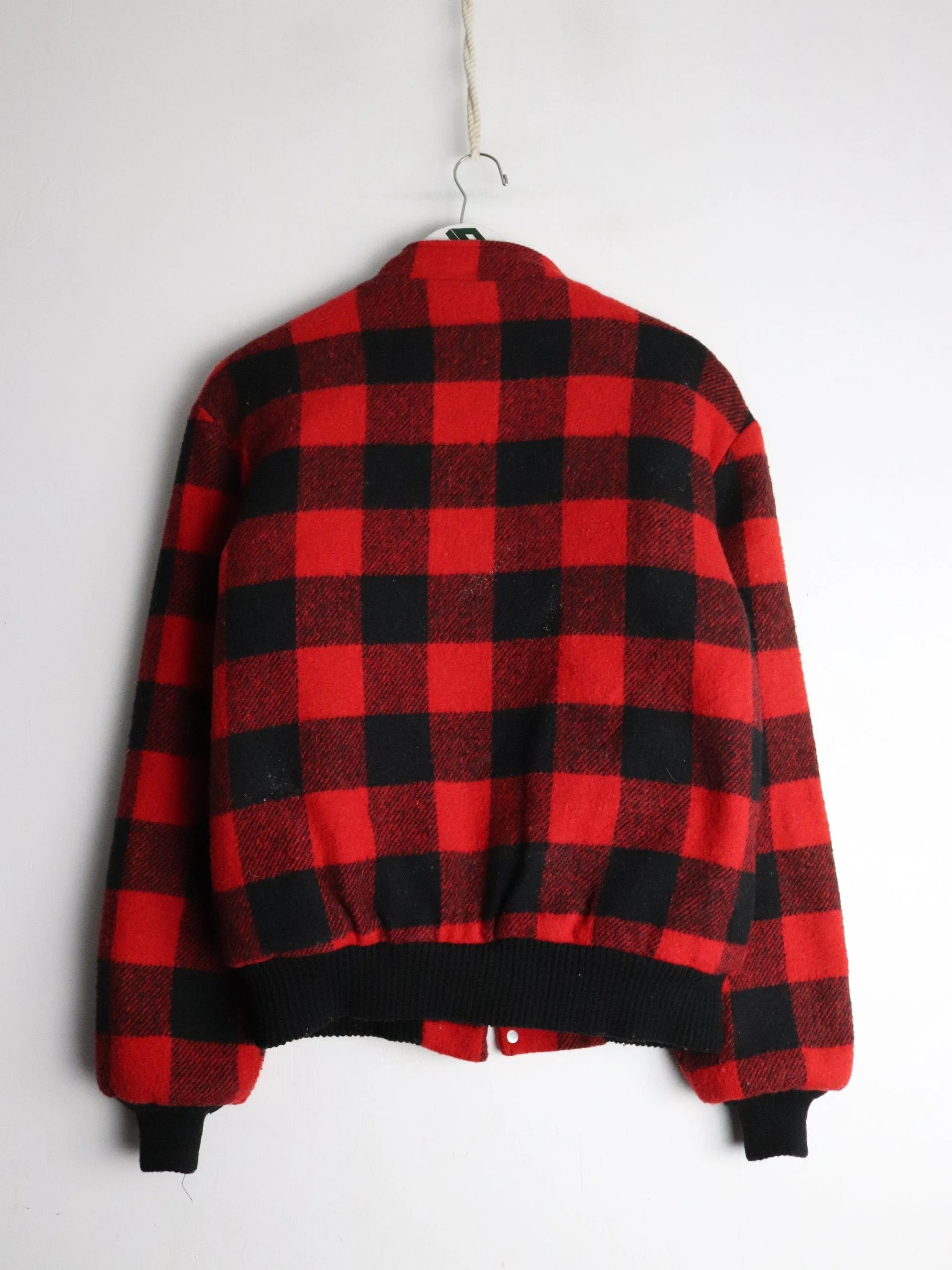 Vintage Westwind Jacket Mens Medium Red Wool Buffalo