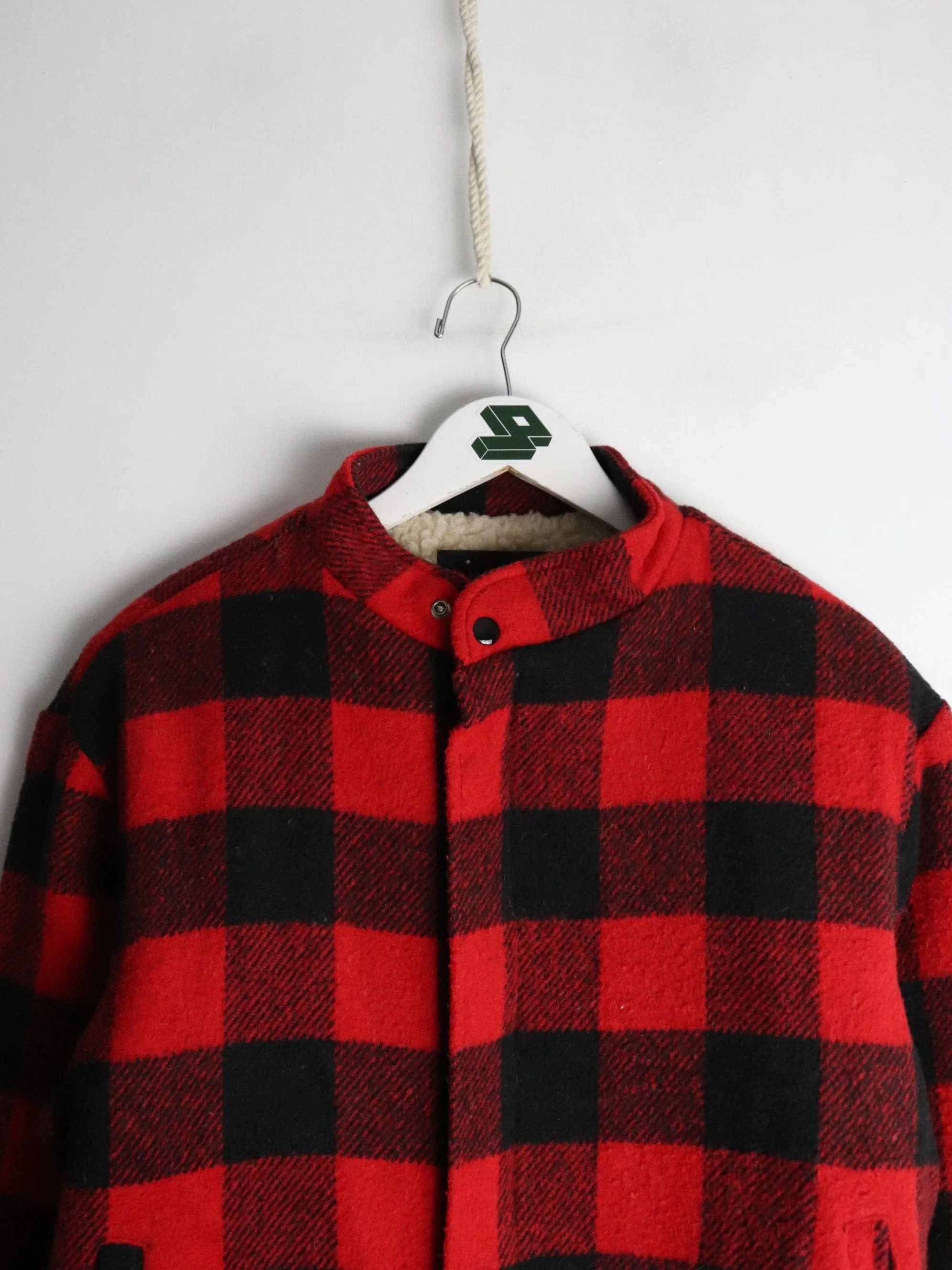 Vintage Westwind Jacket Mens Medium Red Wool Buffalo