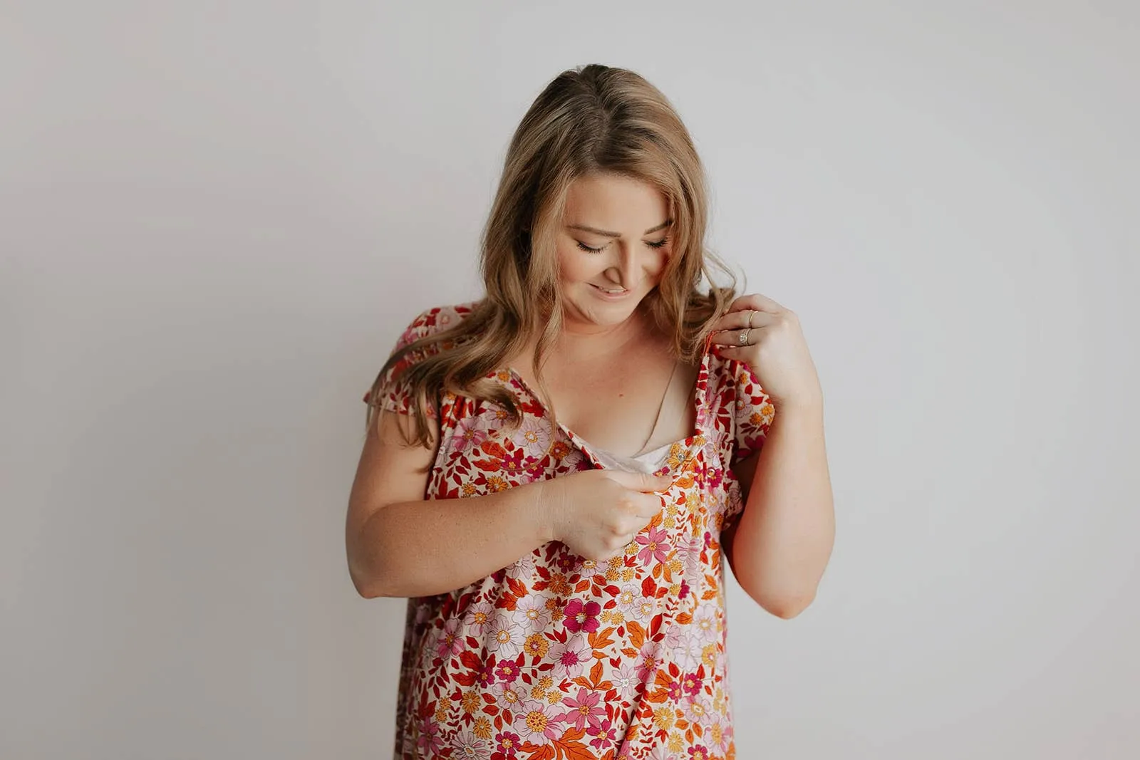 Wild Child Maternity Mommy Labor and Delivery/ Nursing Gown