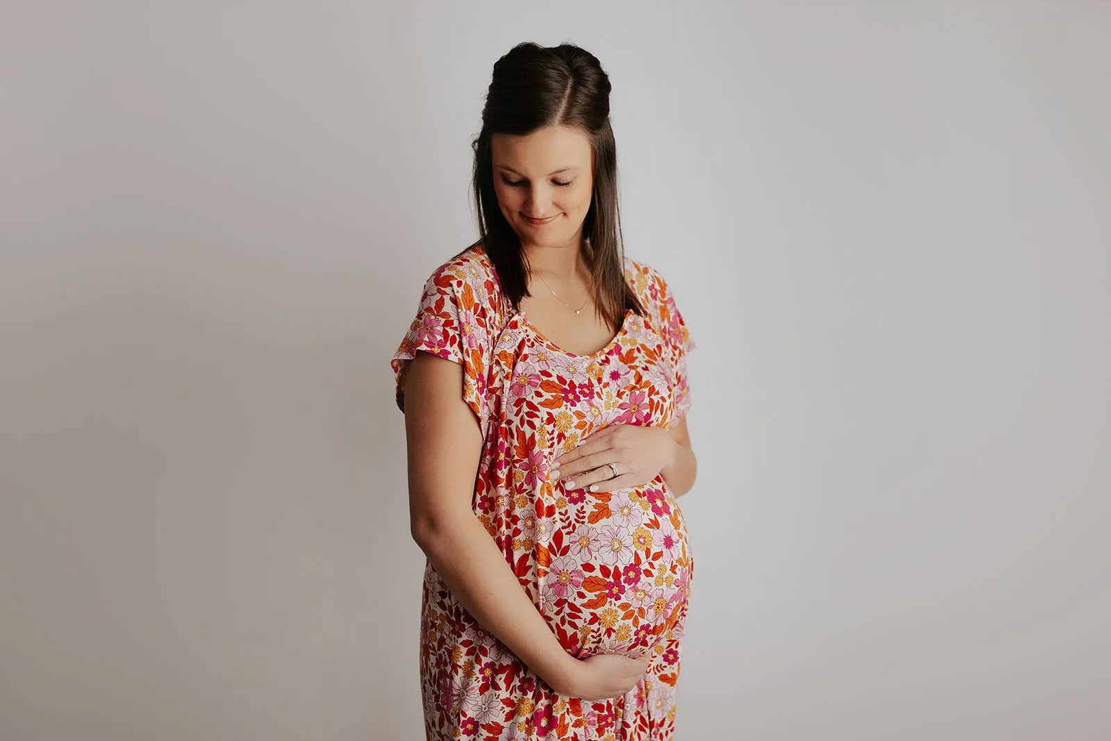 Wild Child Maternity Mommy Labor and Delivery/ Nursing Gown